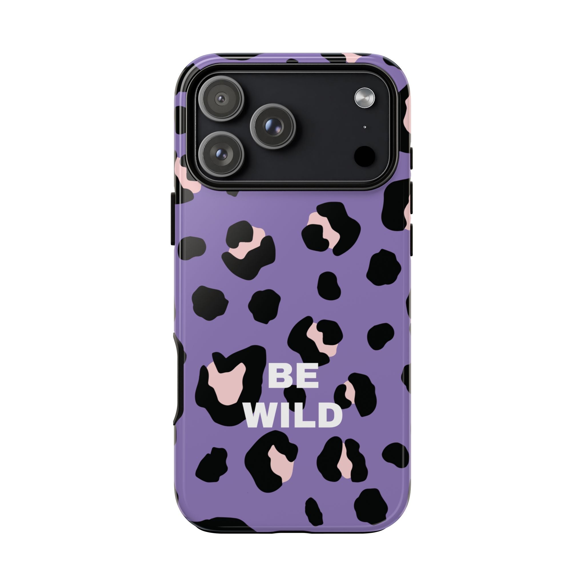 PURPLE LEO – Personalisierte Handyhülle mit Dual-Layer-Schutz