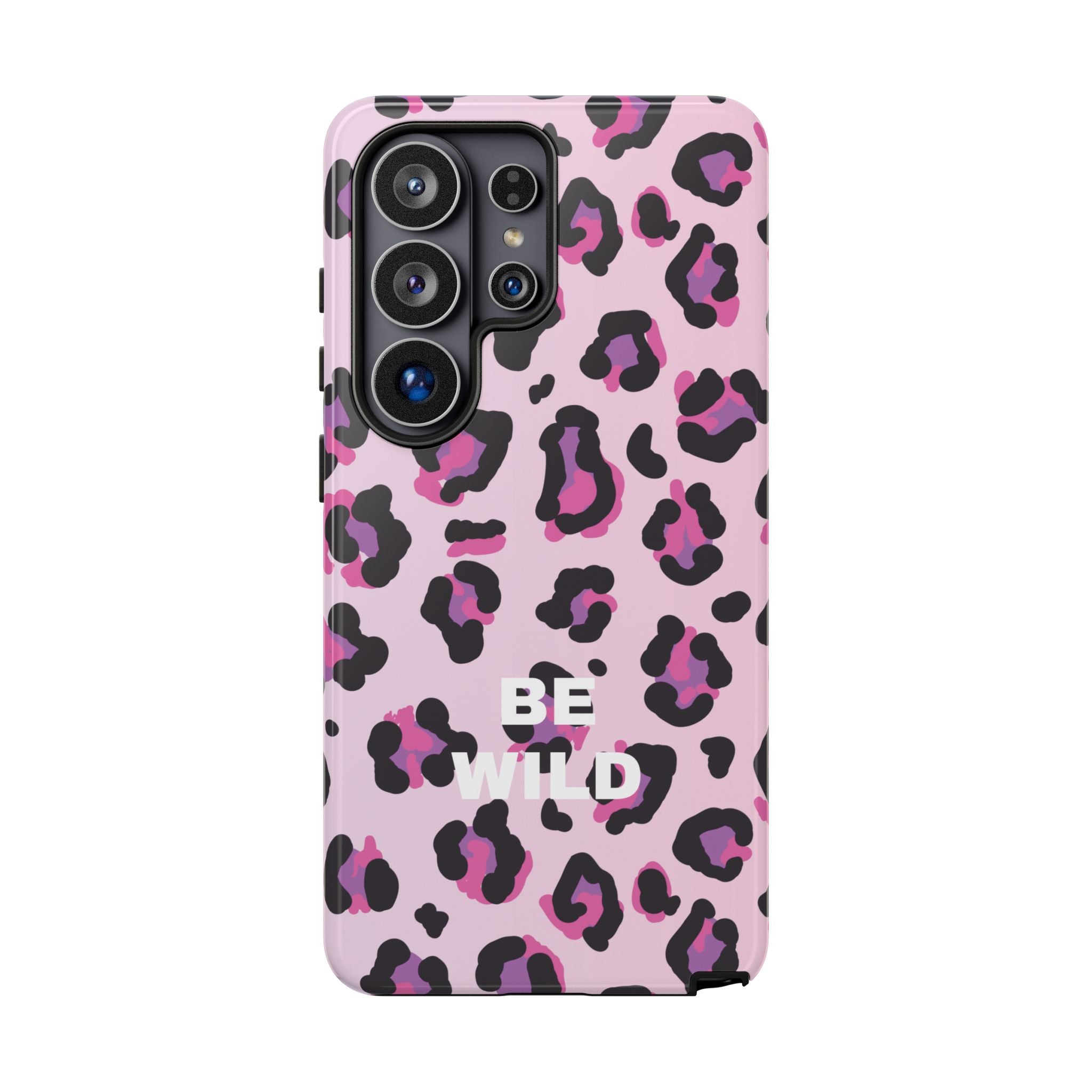 PINK LEO – Personalisierte Handyhülle mit Dual-Layer-Schutz