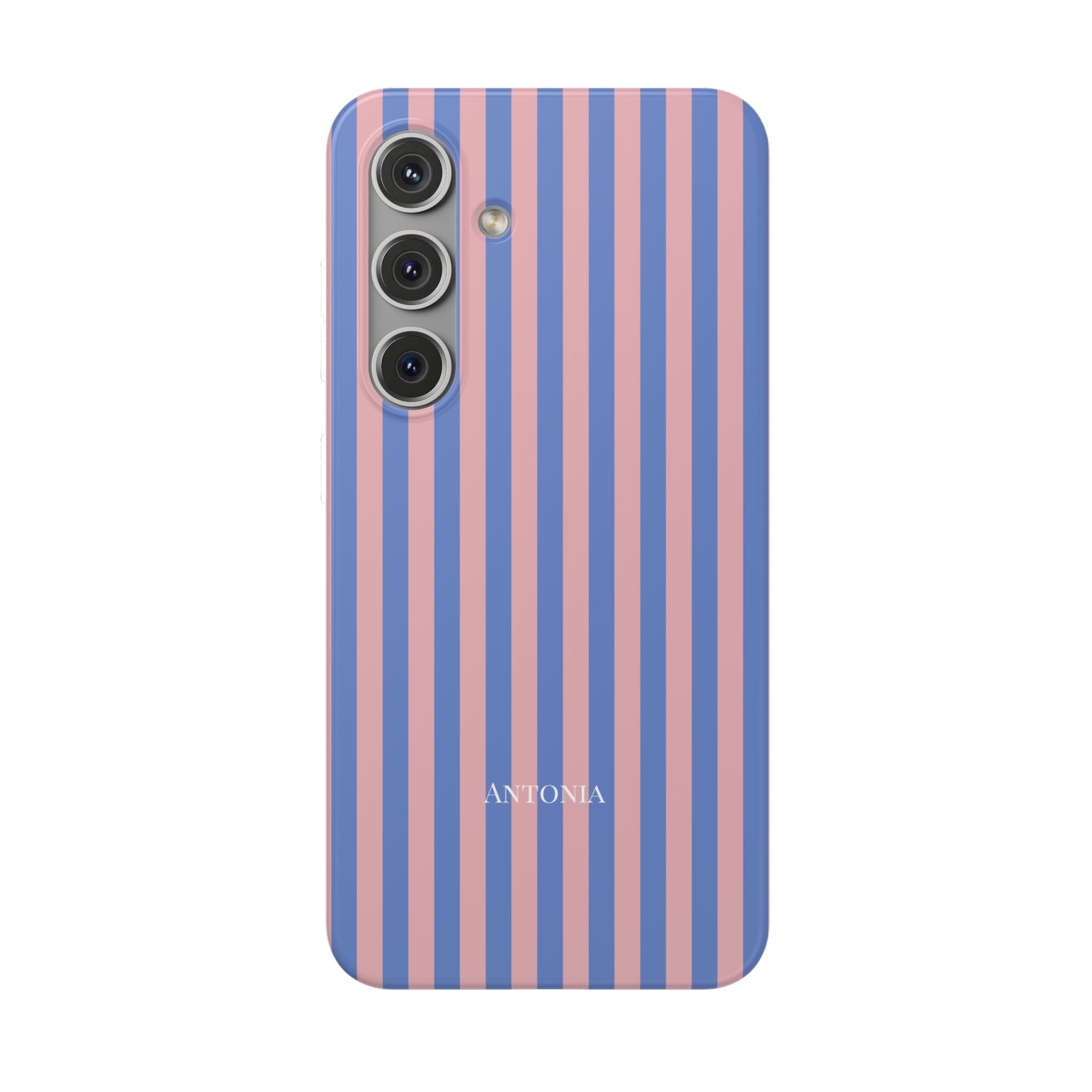 BLUE & BLUSH – Personalisierte Flex Handyhülle