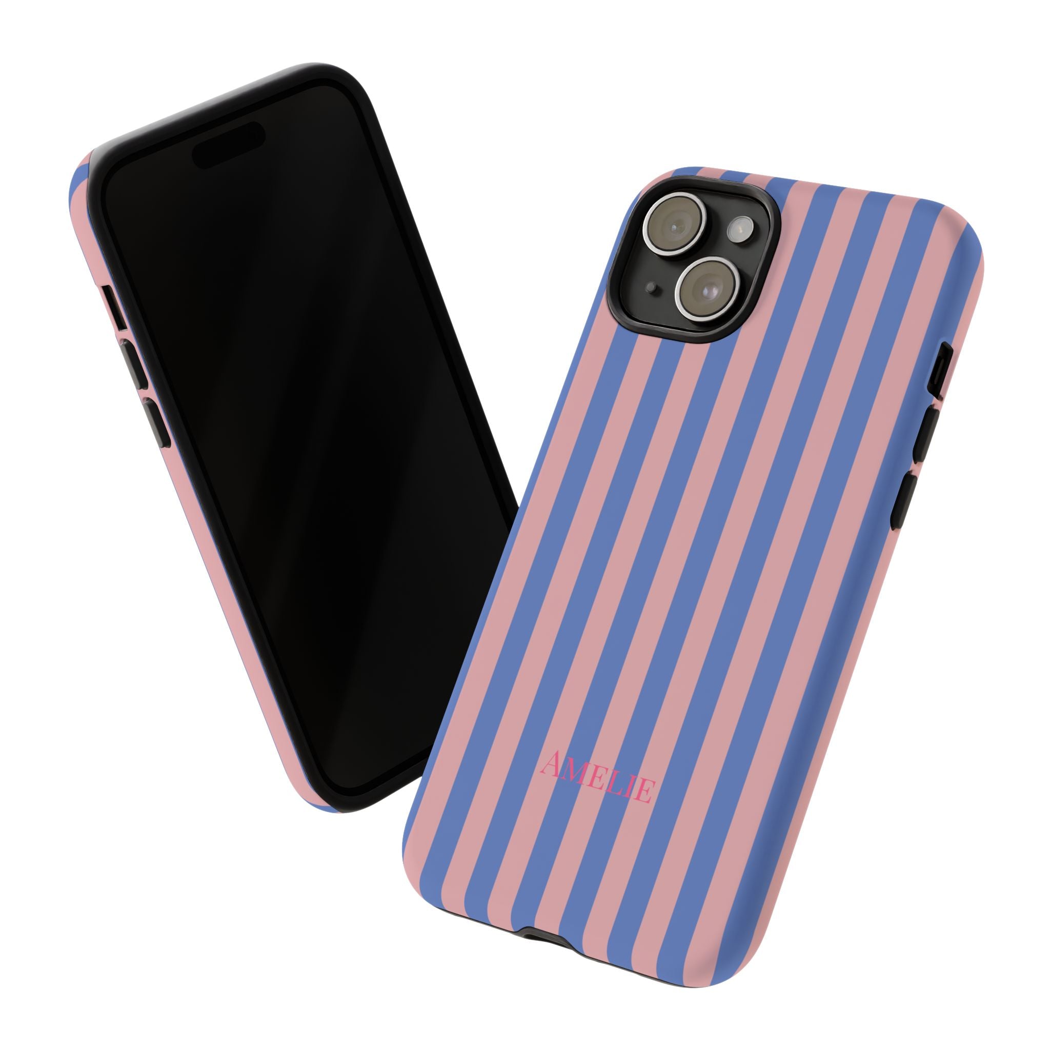 BLUSH & BLUE – Personalisierte Handyhülle mit Dual-Layer-Schutz