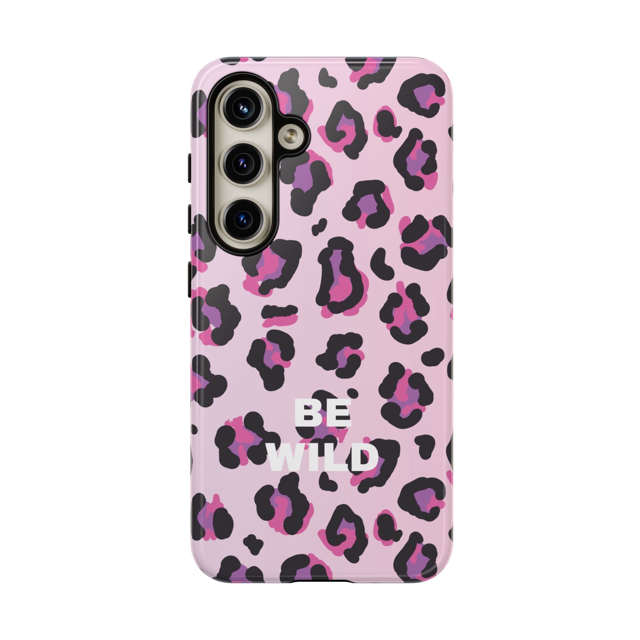 PINK LEO – Personalisierte Handyhülle mit Dual-Layer-Schutz
