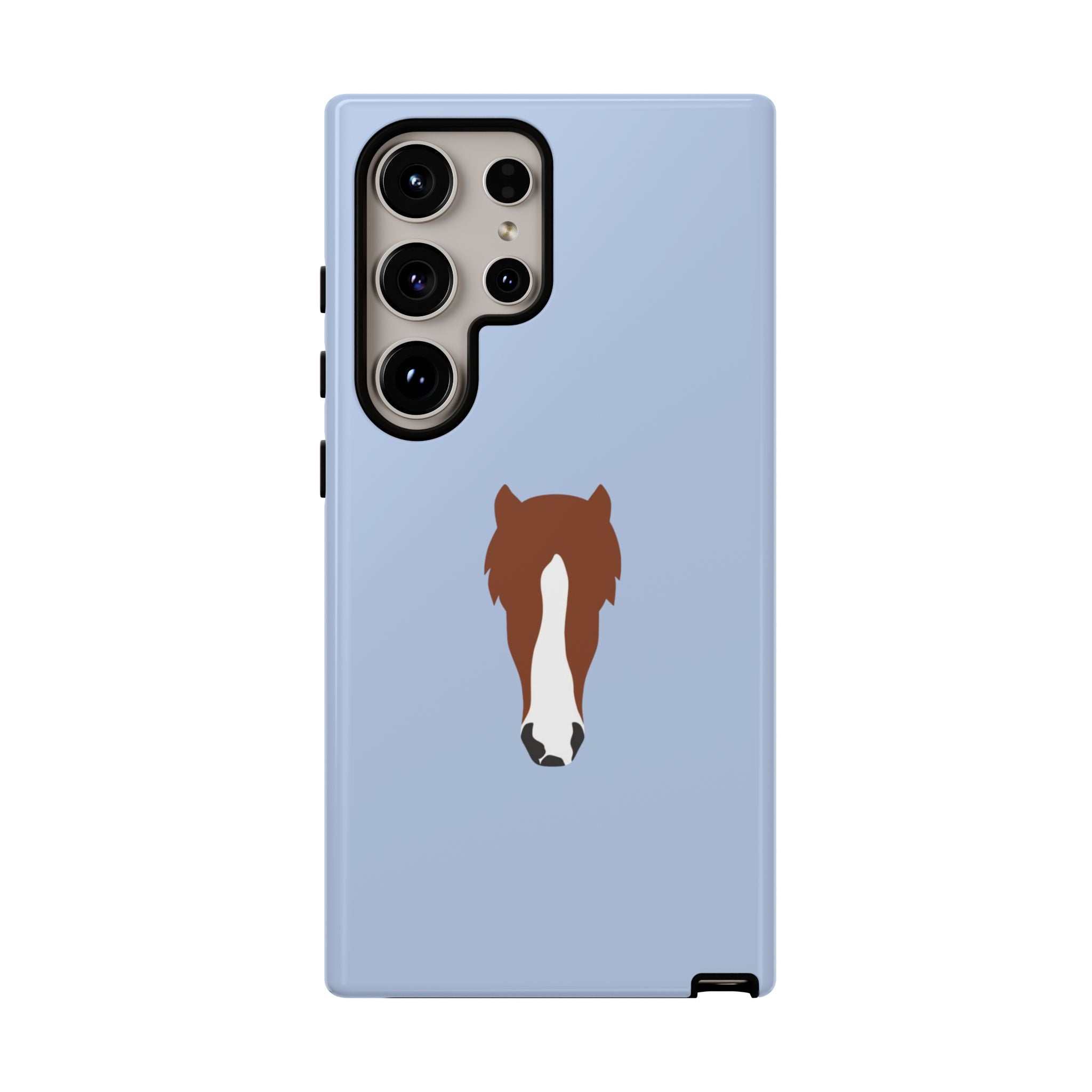 UNIQUE ANIMAL ART EDITION BLUE – Personalisierte Handyhülle mit Dual-Layer-Schutz