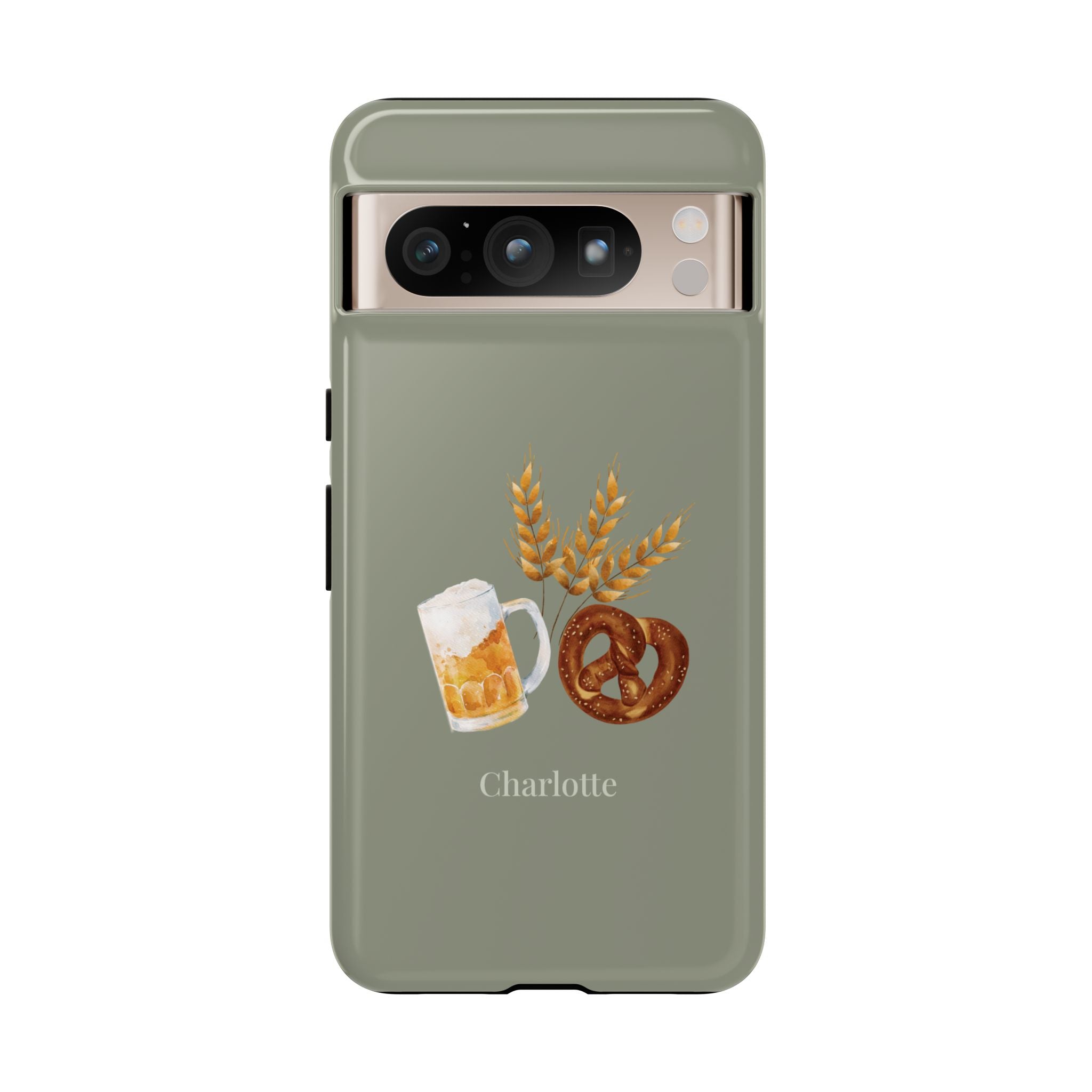 WIESN-SCHMANKERL SALBEI – Personalisierte Handyhülle mit Dual-Layer-Schutz