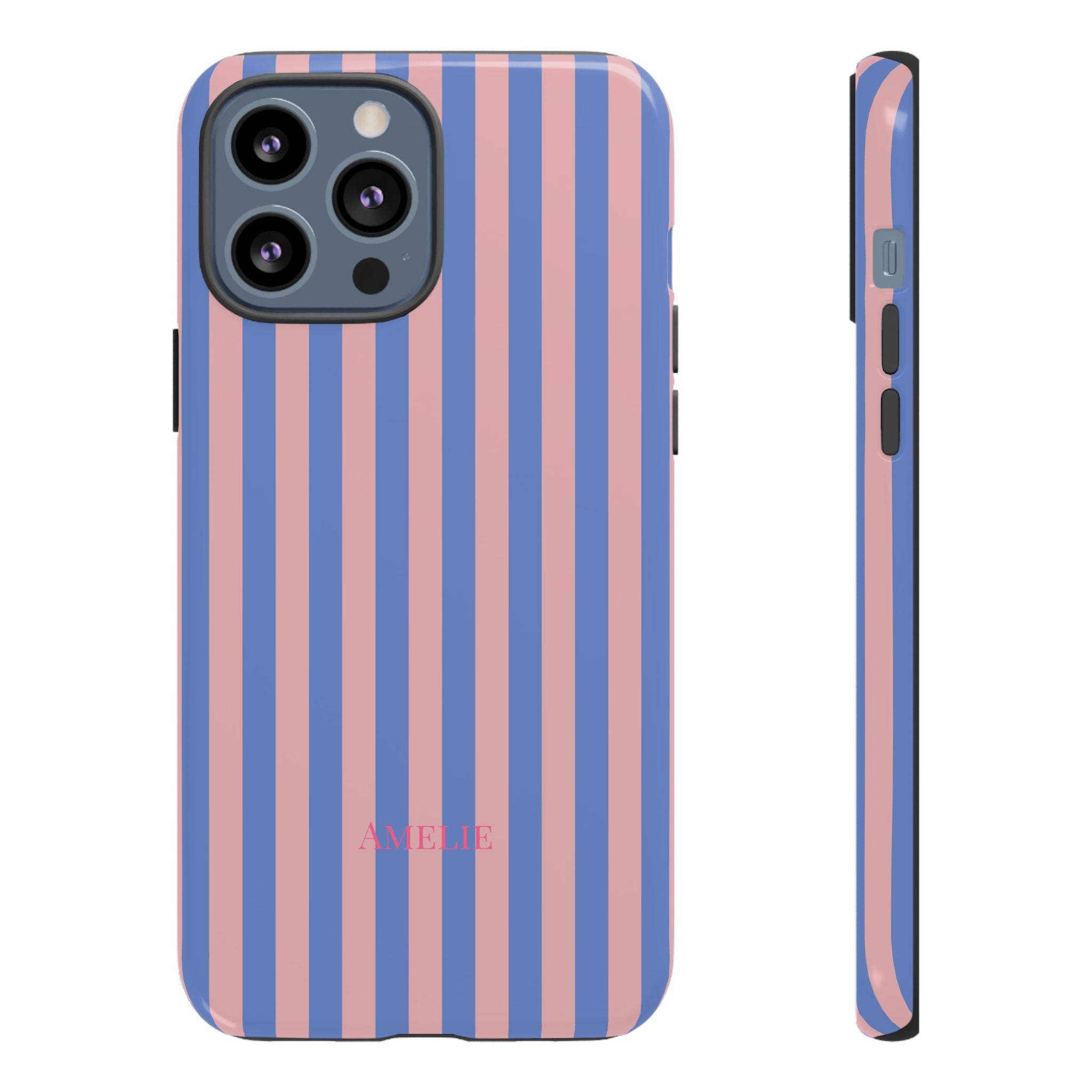 BLUSH & BLUE – Personalisierte Handyhülle mit Dual-Layer-Schutz