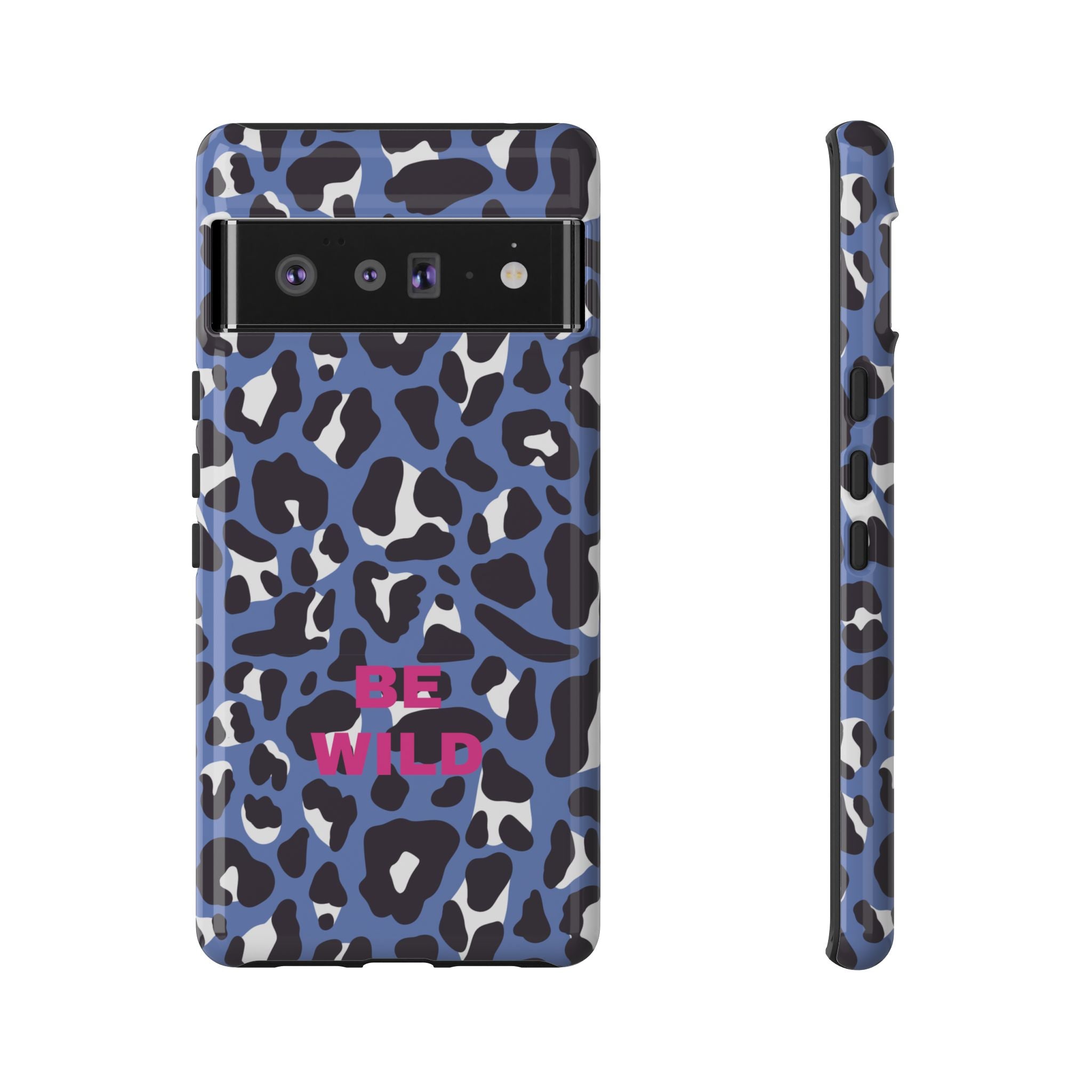BLUE LEO – Personalisierte Handyhülle mit Dual-Layer-Schutz