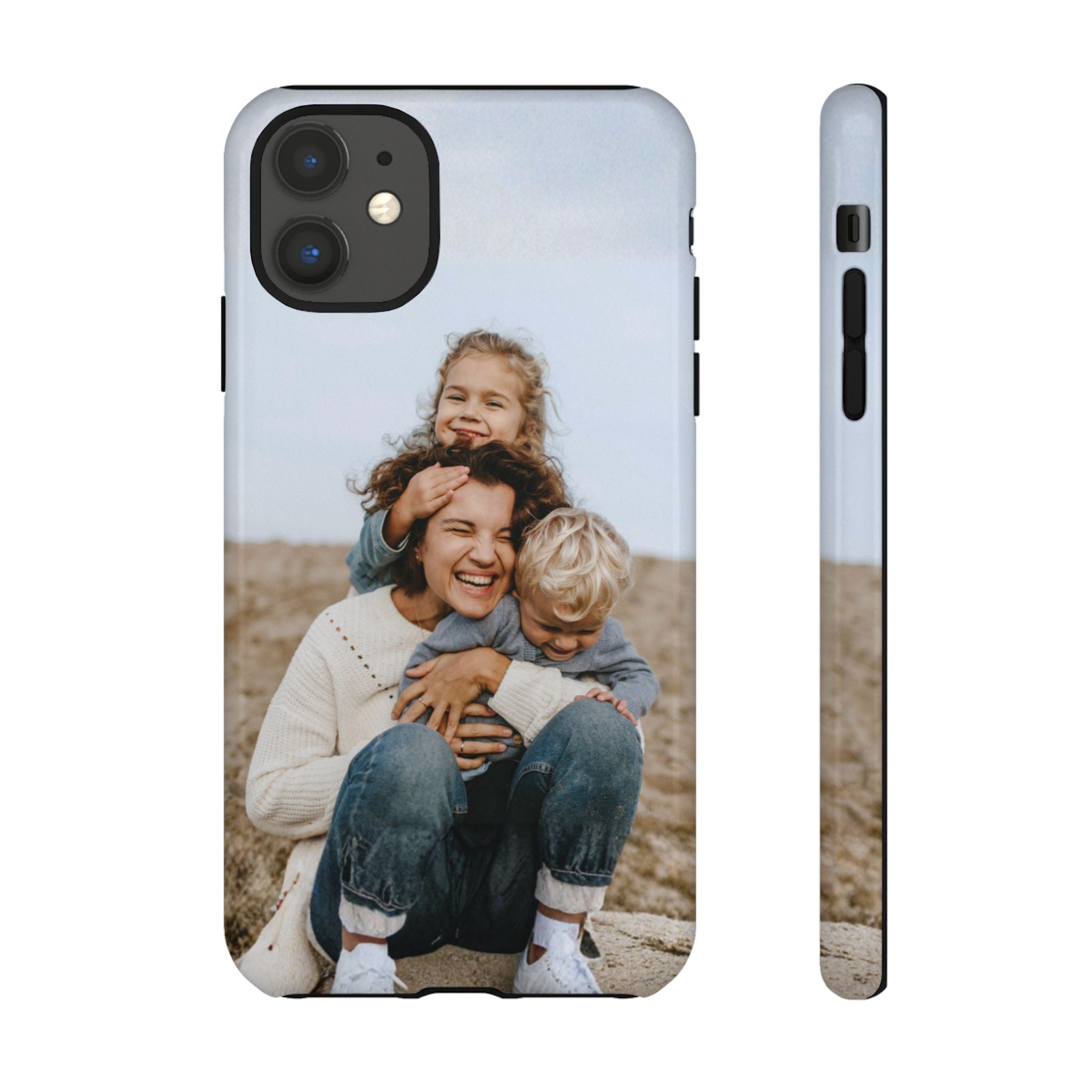 MOMENTS – Personalisierte Foto Handyhülle mit Dual-Layer-Schutz