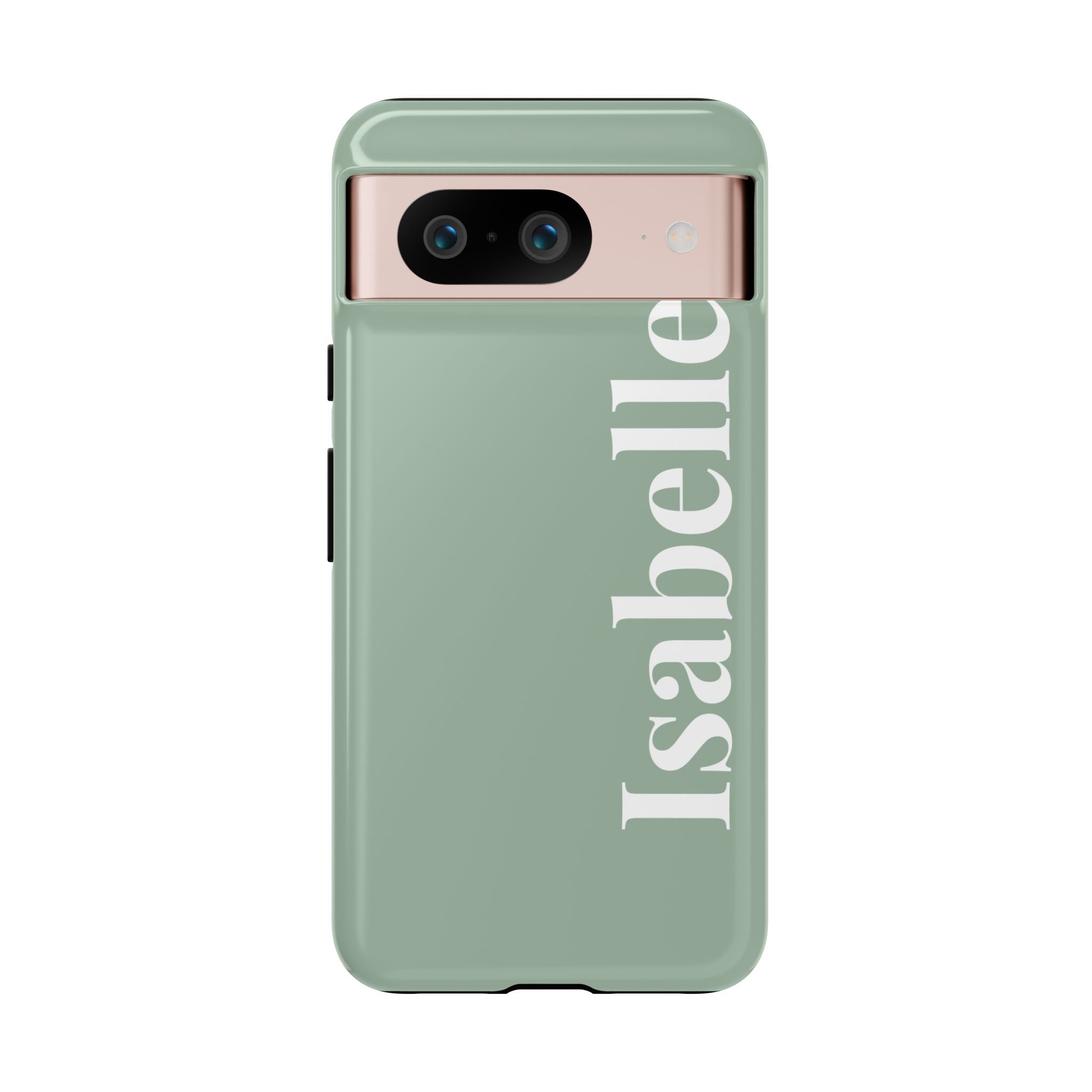 SALBEI BOLD NAME – Personalisierte Handyhülle mit Dual-Layer-Schutz