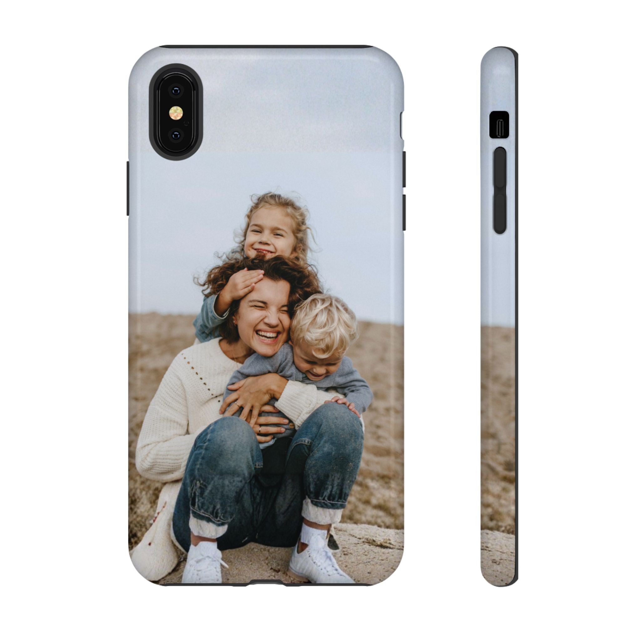 MOMENTS – Personalisierte Foto Handyhülle mit Dual-Layer-Schutz