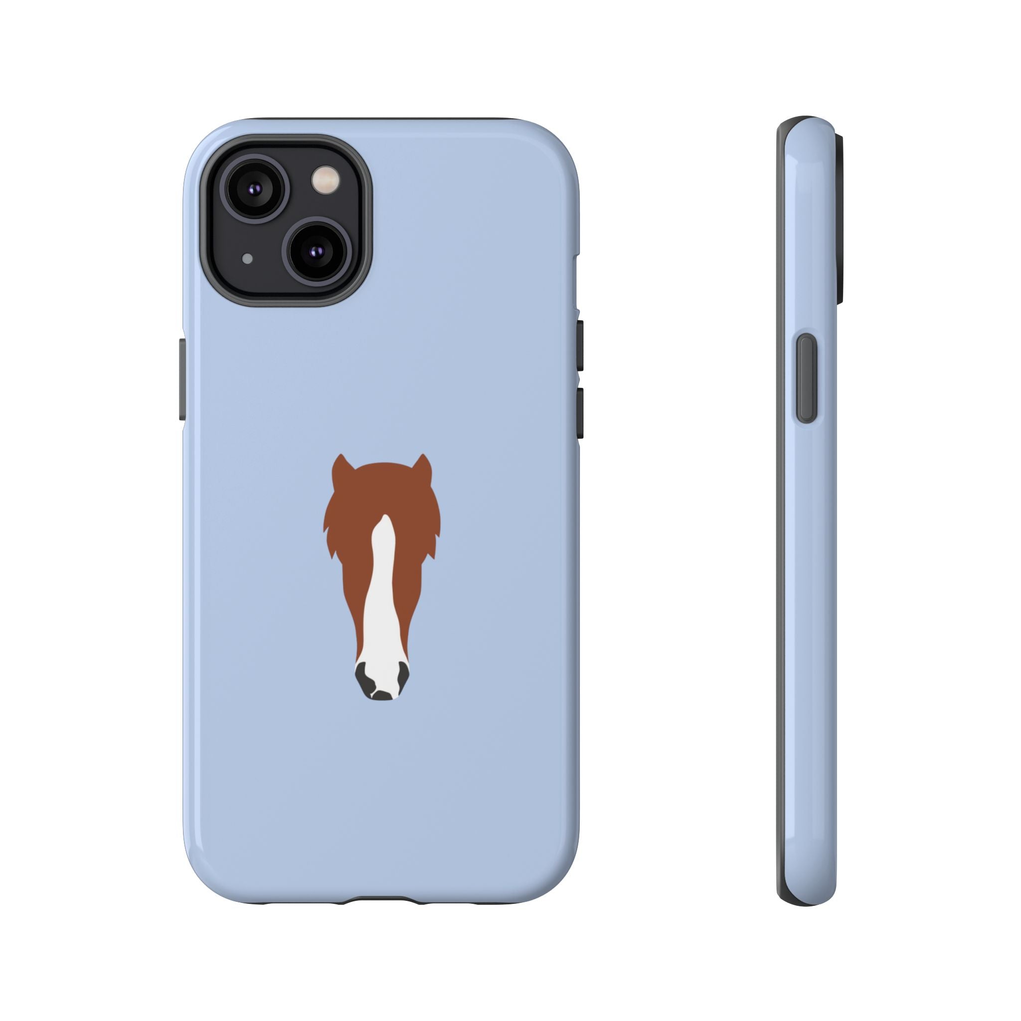 UNIQUE ANIMAL ART EDITION BLUE – Personalisierte Handyhülle mit Dual-Layer-Schutz