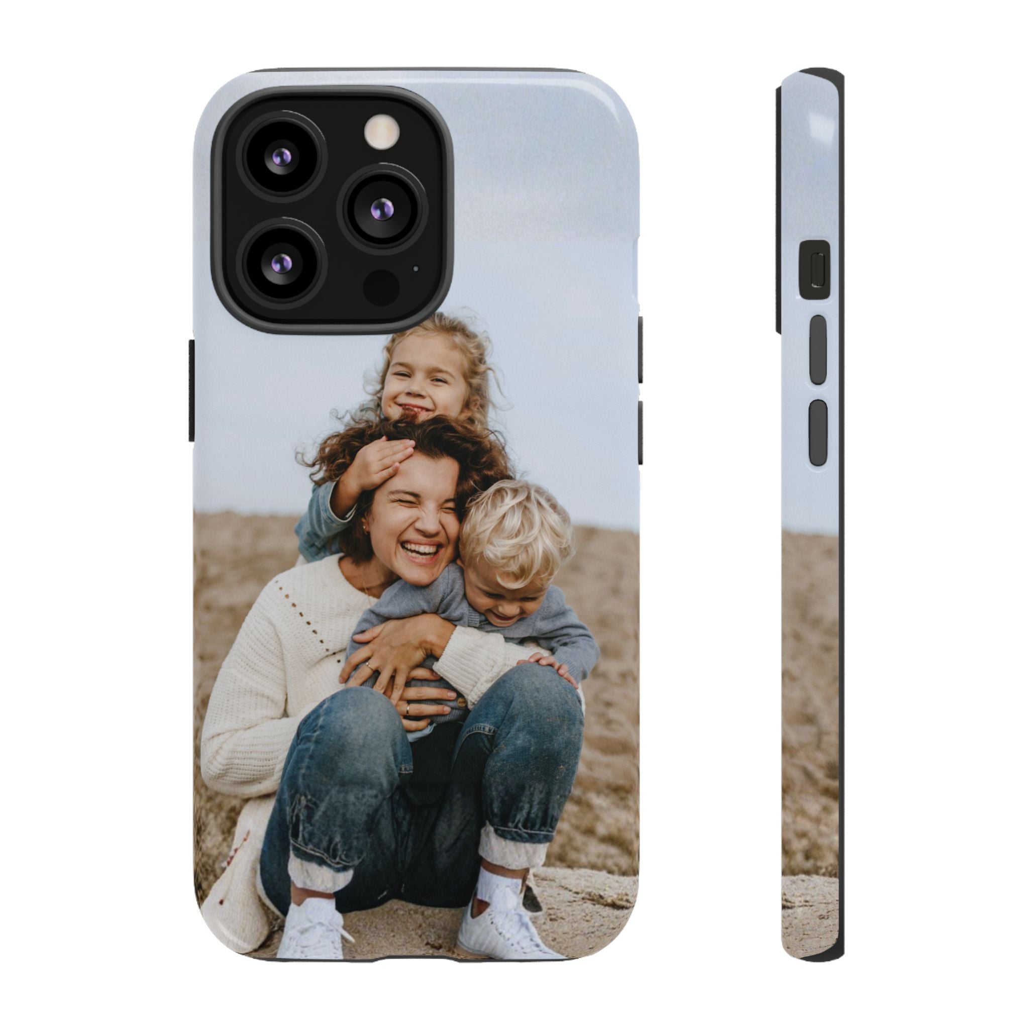 MOMENTS – Personalisierte Foto Handyhülle mit Dual-Layer-Schutz
