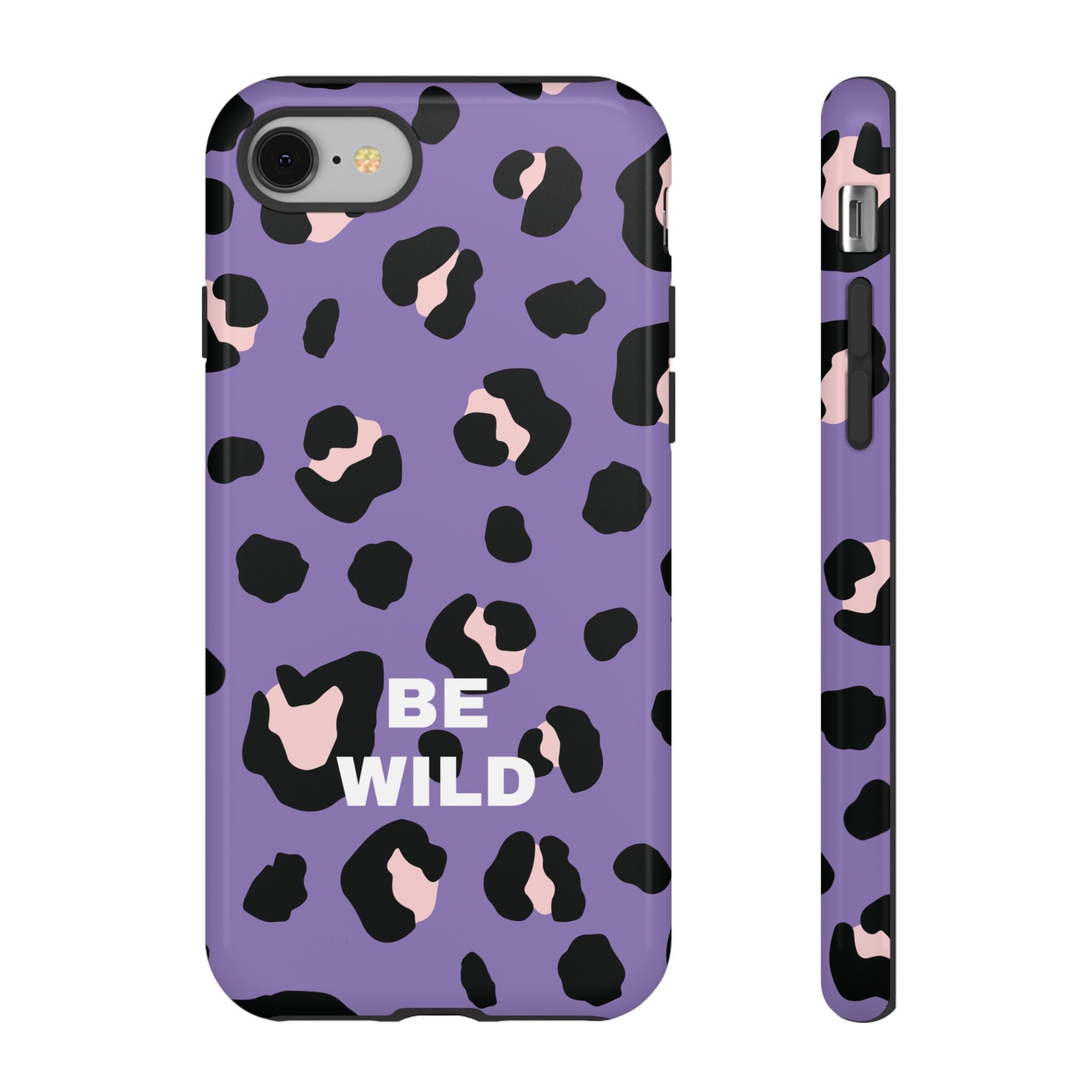 PURPLE LEO – Personalisierte Handyhülle mit Dual-Layer-Schutz