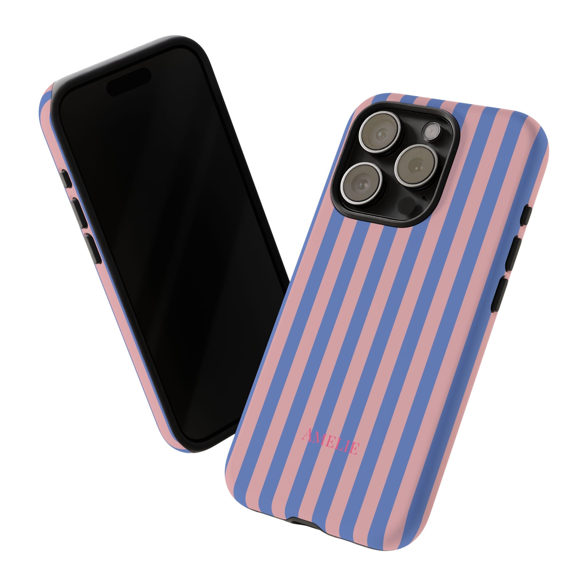 BLUSH & BLUE – Personalisierte Handyhülle mit Dual-Layer-Schutz
