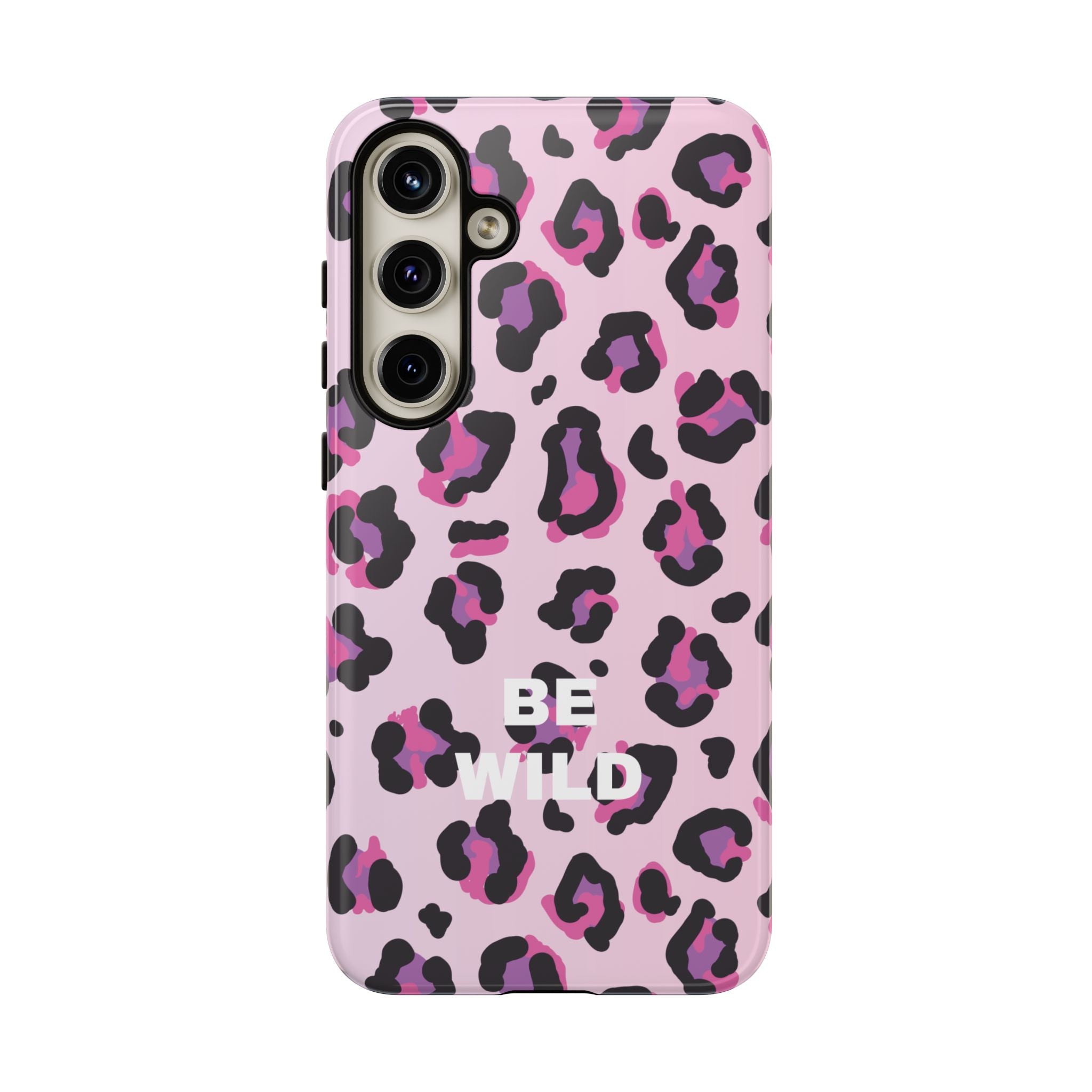 PINK LEO – Personalisierte Handyhülle mit Dual-Layer-Schutz