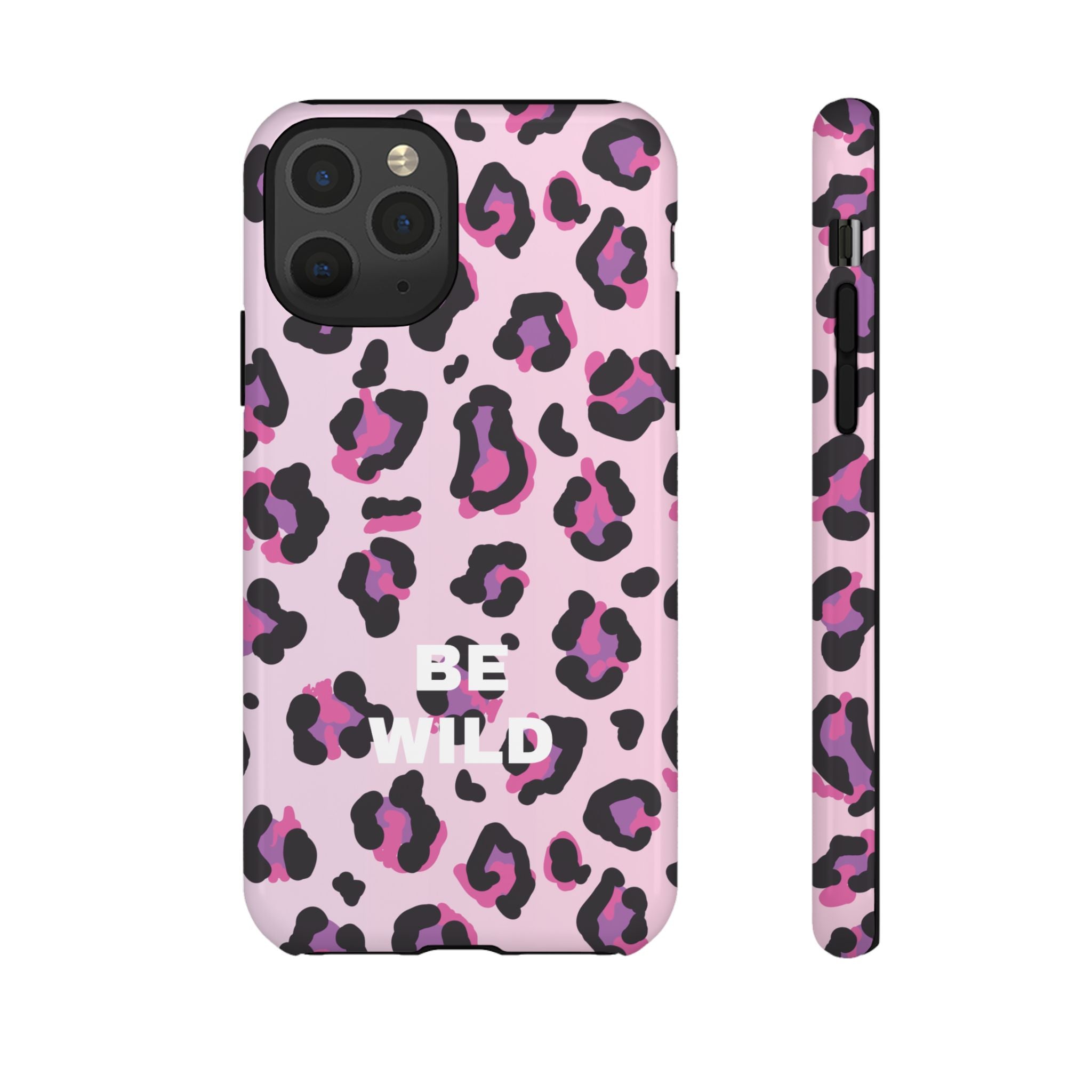 PINK LEO – Personalisierte Handyhülle mit Dual-Layer-Schutz