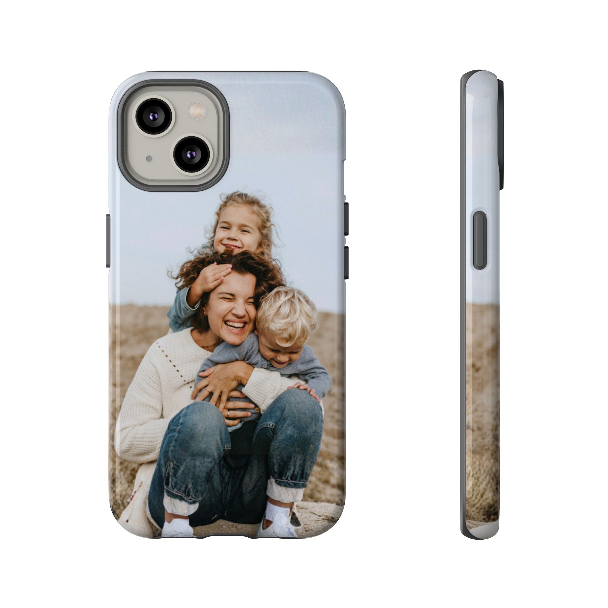 MOMENTS – Personalisierte Foto Handyhülle mit Dual-Layer-Schutz