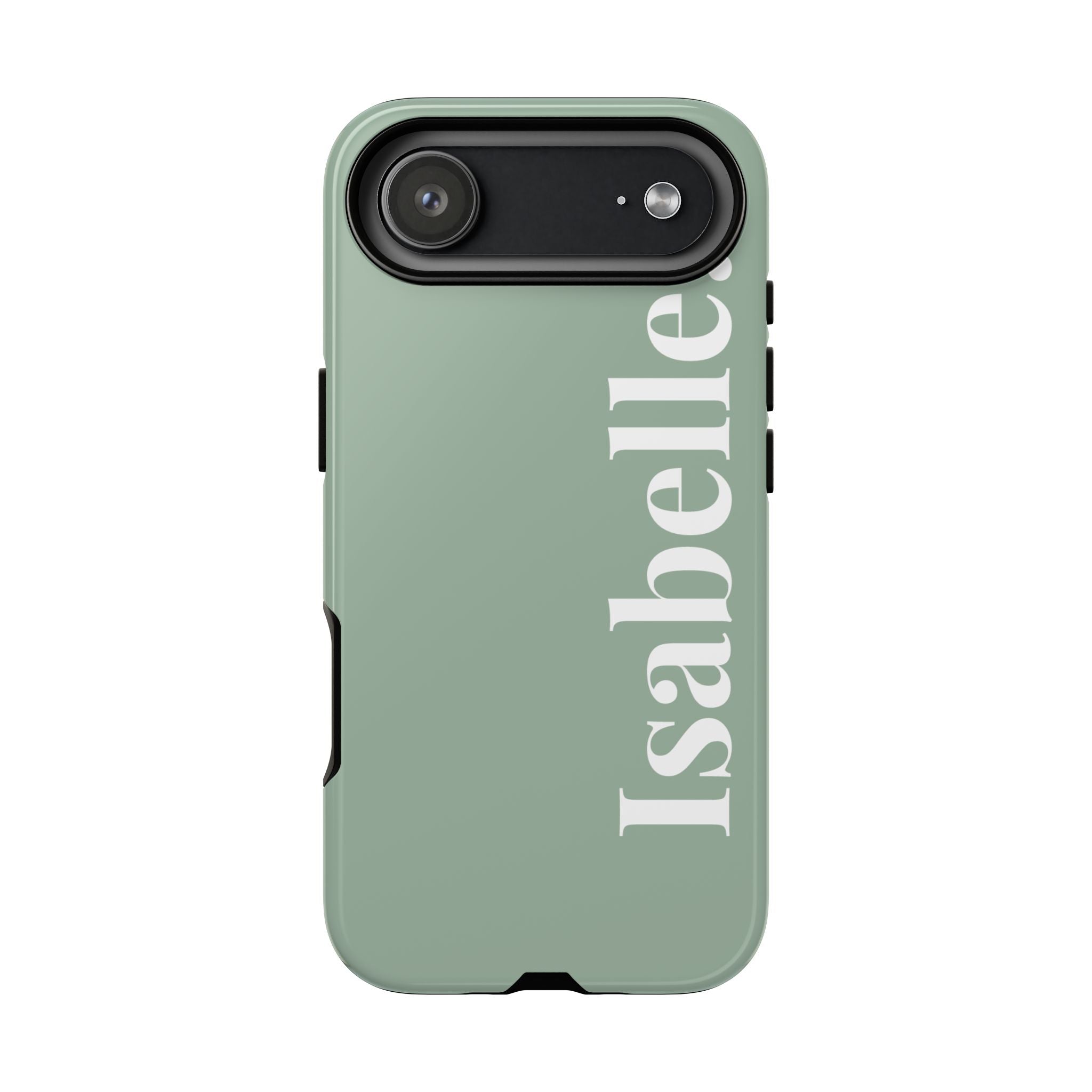 SALBEI BOLD NAME – Personalisierte Handyhülle mit Dual-Layer-Schutz