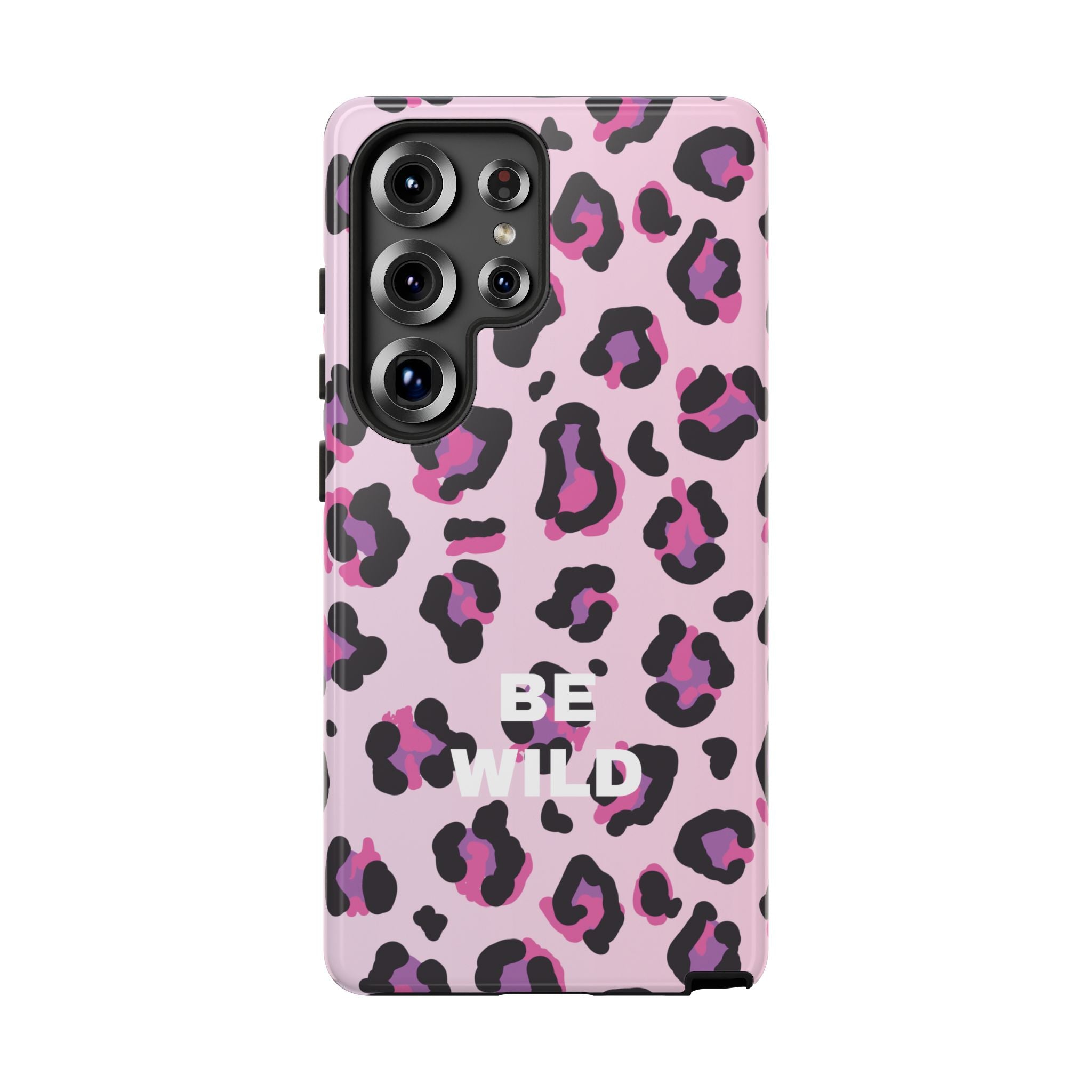 PINK LEO – Personalisierte Handyhülle mit Dual-Layer-Schutz
