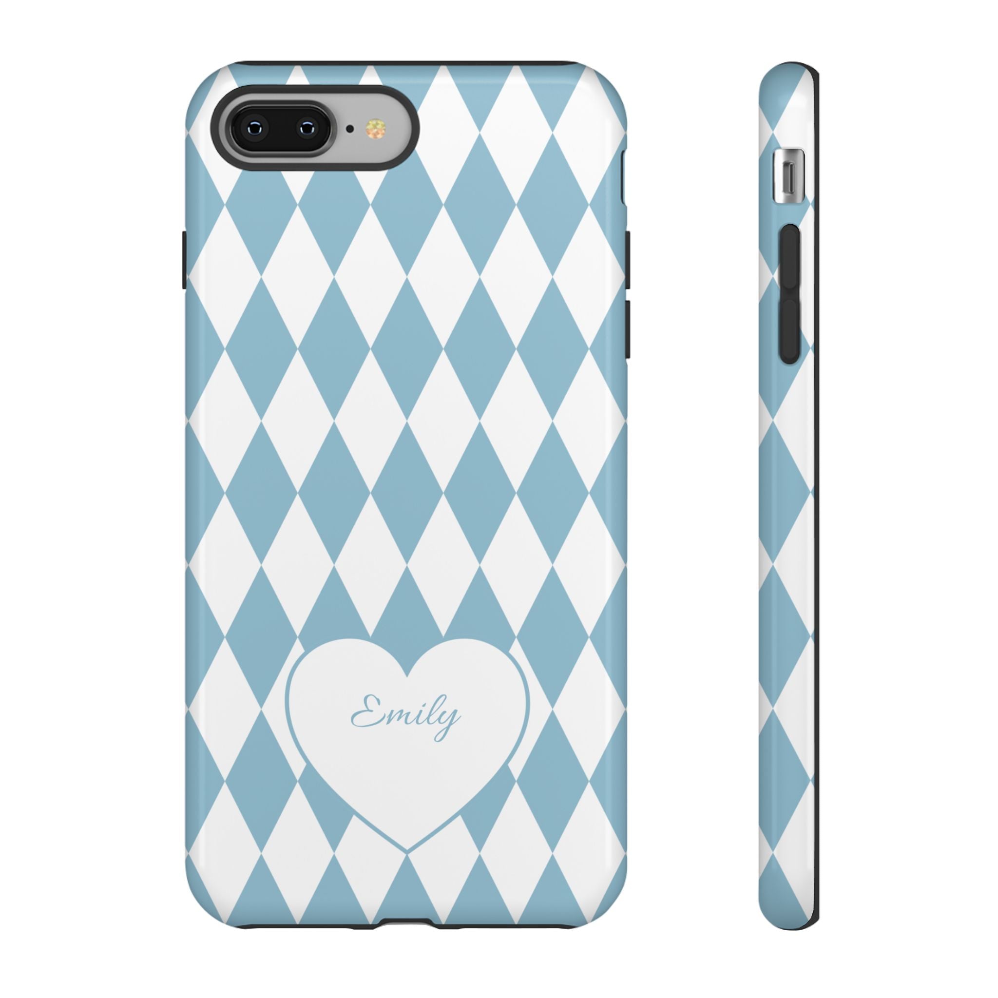 BAYERN HELLBLAU WEISS – Personalisierte Handyhülle mit Dual-Layer-Schutz