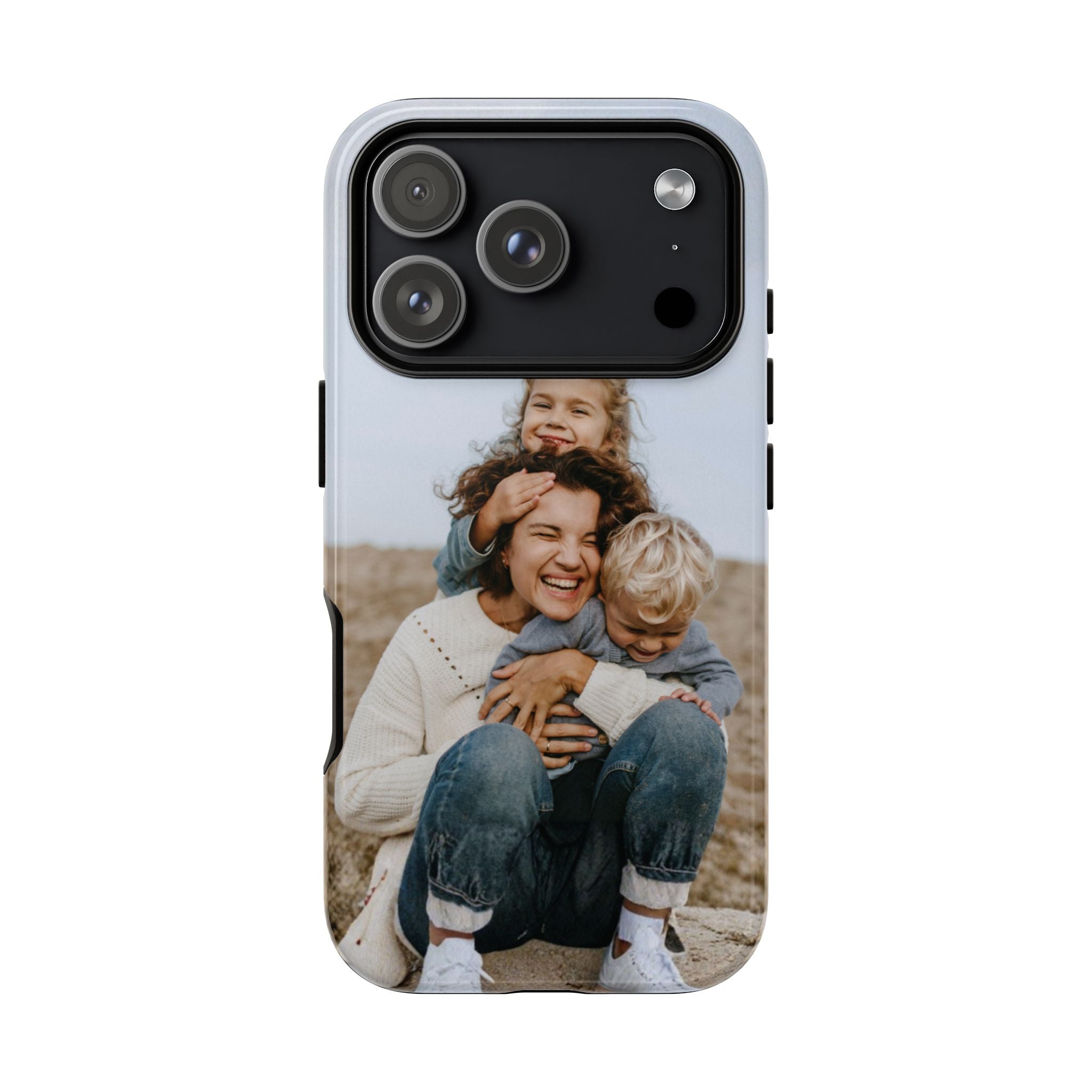 MOMENTS – Personalisierte Foto Handyhülle mit Dual-Layer-Schutz
