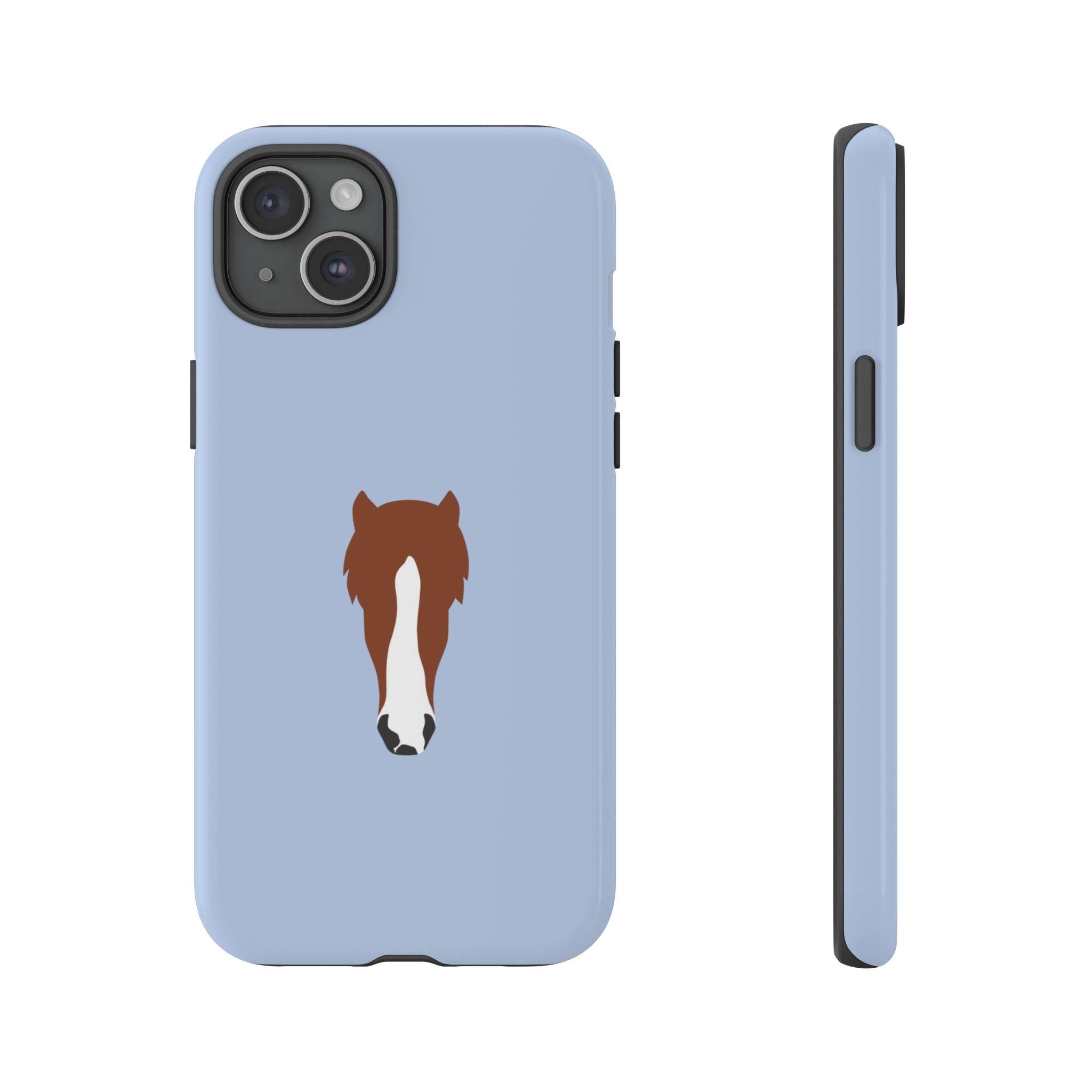 UNIQUE ANIMAL ART EDITION BLUE – Personalisierte Handyhülle mit Dual-Layer-Schutz