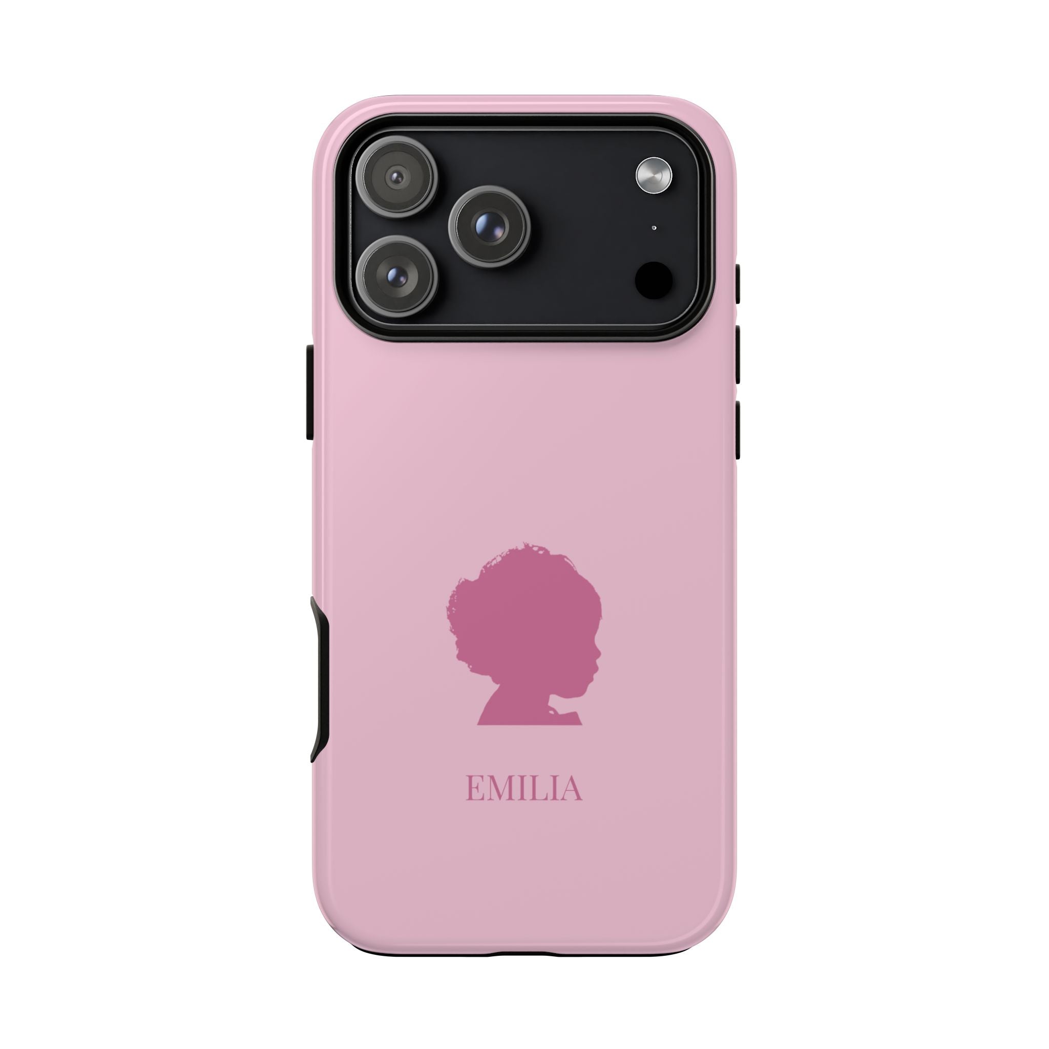SILHOUETTE ROSE – Personalisierte Handyhülle mit Dual-Layer-Schutz