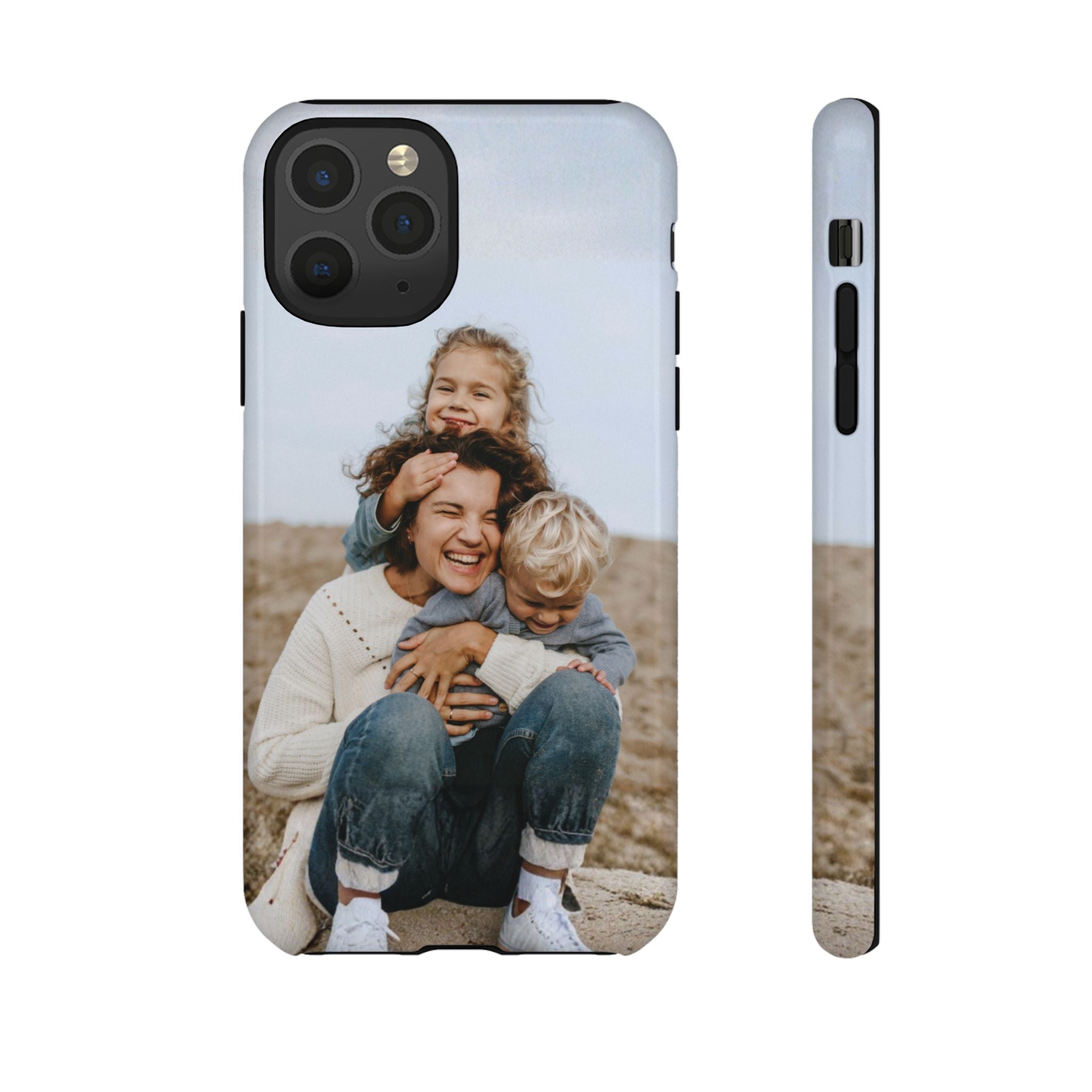 MOMENTS – Personalisierte Foto Handyhülle mit Dual-Layer-Schutz