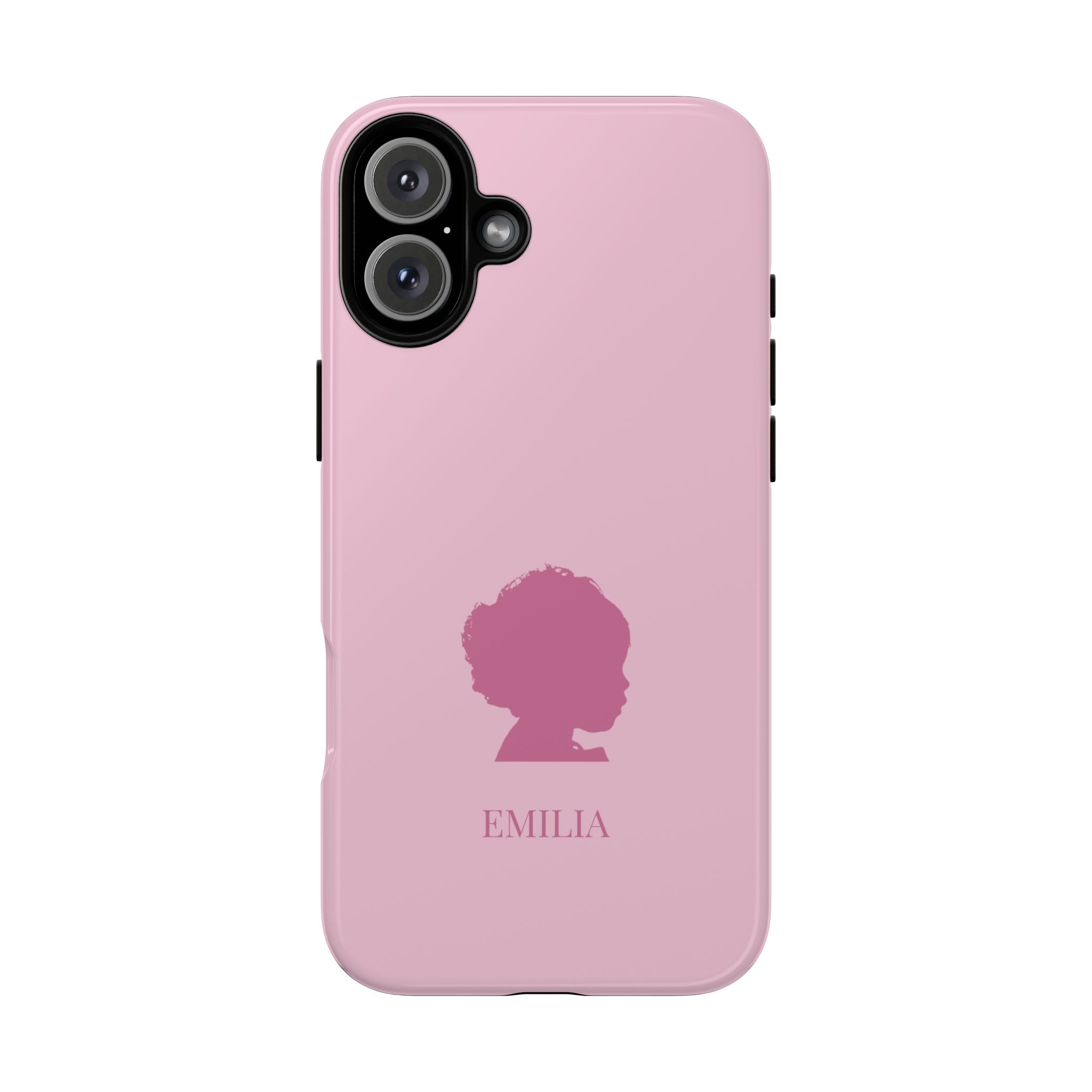 SILHOUETTE ROSE – Personalisierte Handyhülle mit Dual-Layer-Schutz