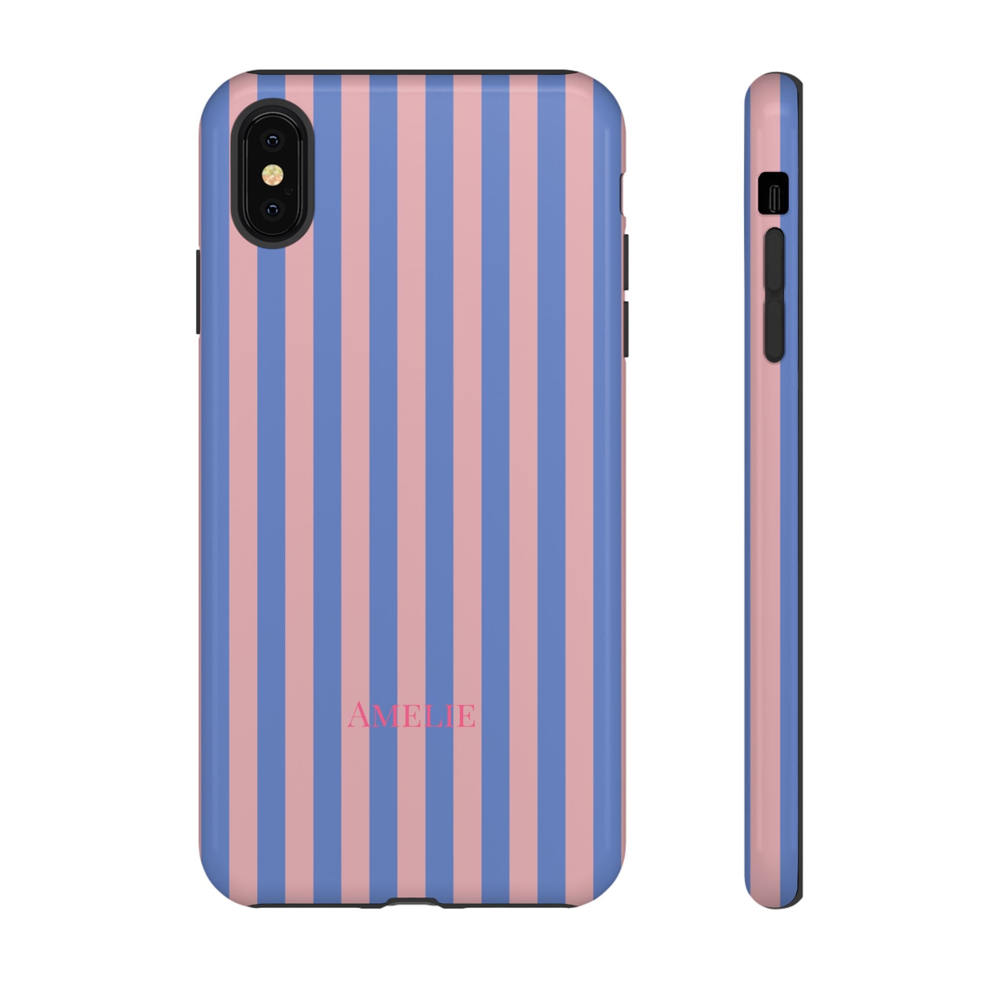 BLUSH & BLUE – Personalisierte Handyhülle mit Dual-Layer-Schutz