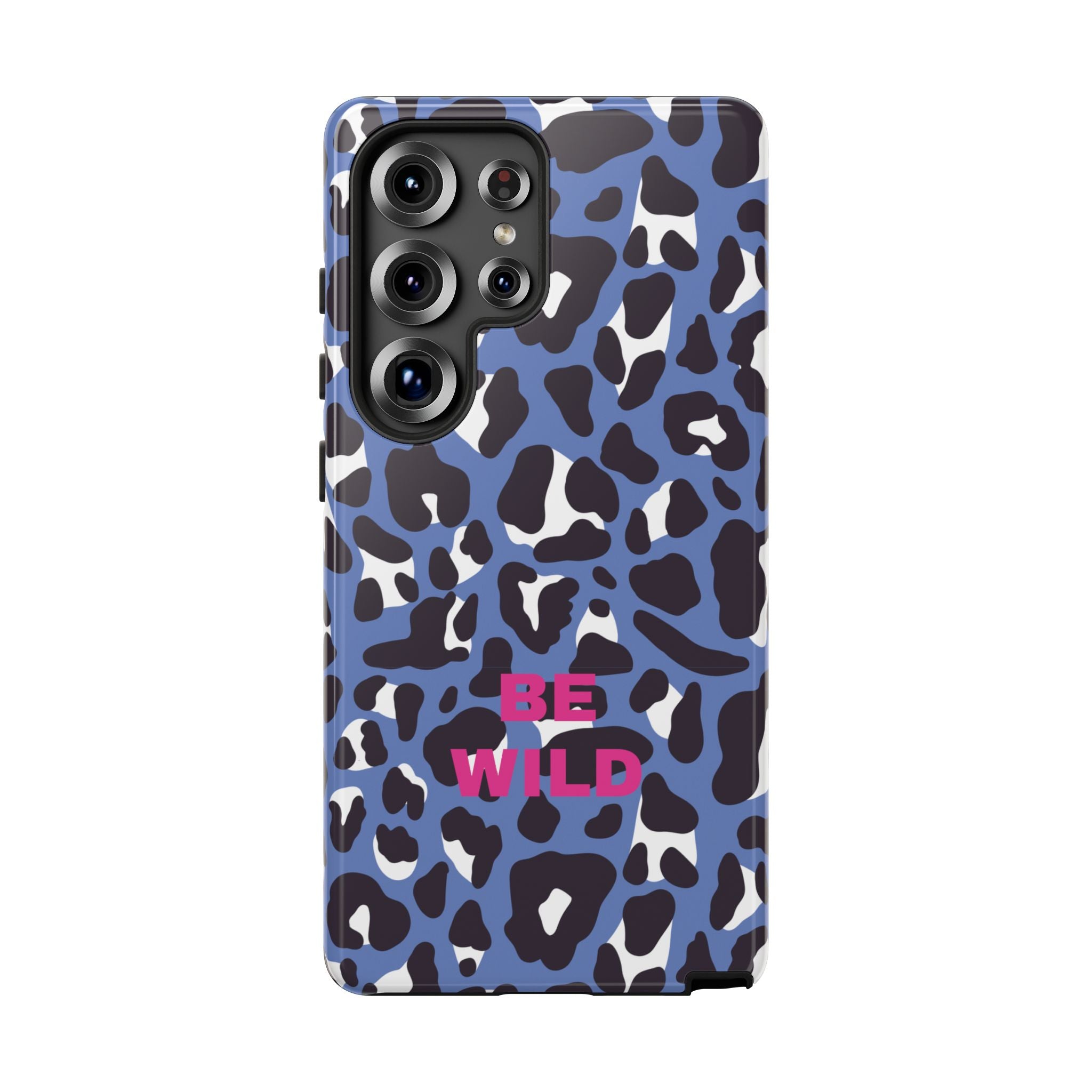 BLUE LEO – Personalisierte Handyhülle mit Dual-Layer-Schutz