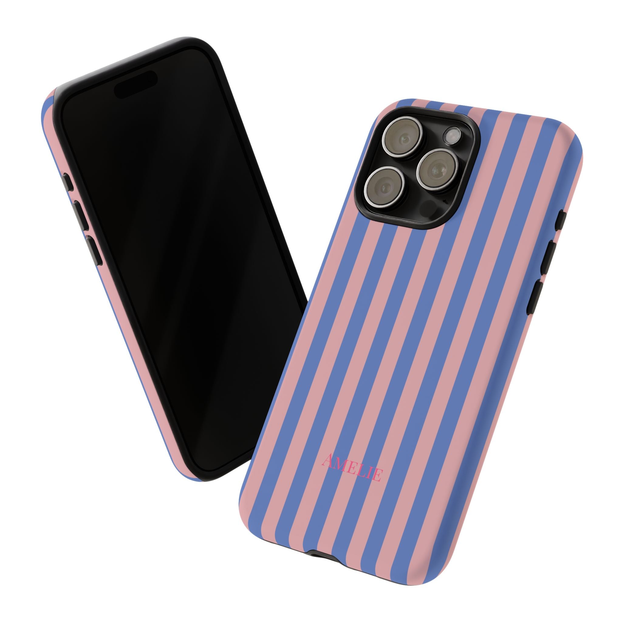 BLUSH & BLUE – Personalisierte Handyhülle mit Dual-Layer-Schutz