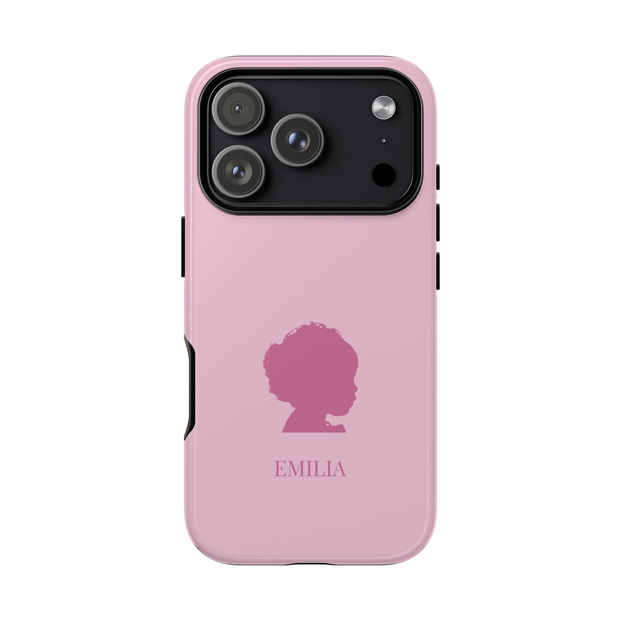 SILHOUETTE ROSE – Personalisierte Handyhülle mit Dual-Layer-Schutz