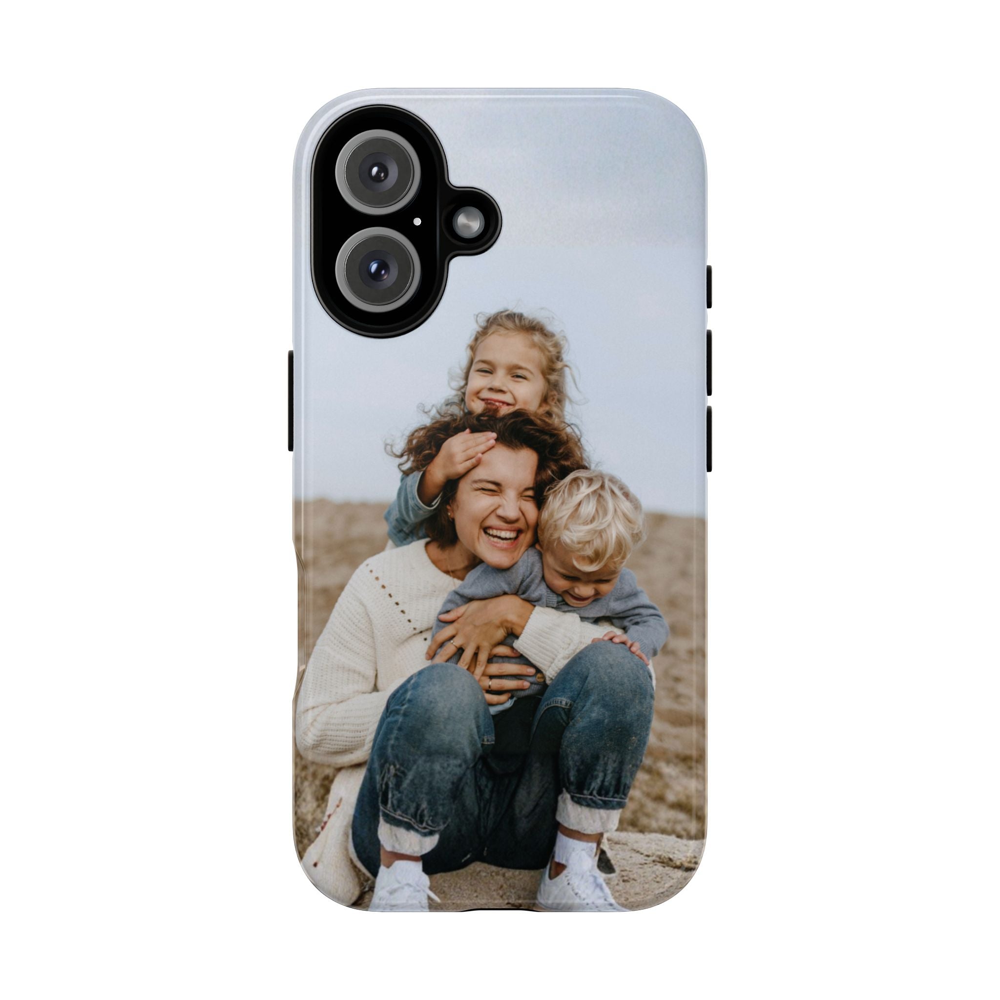 MOMENTS – Personalisierte Foto Handyhülle mit Dual-Layer-Schutz
