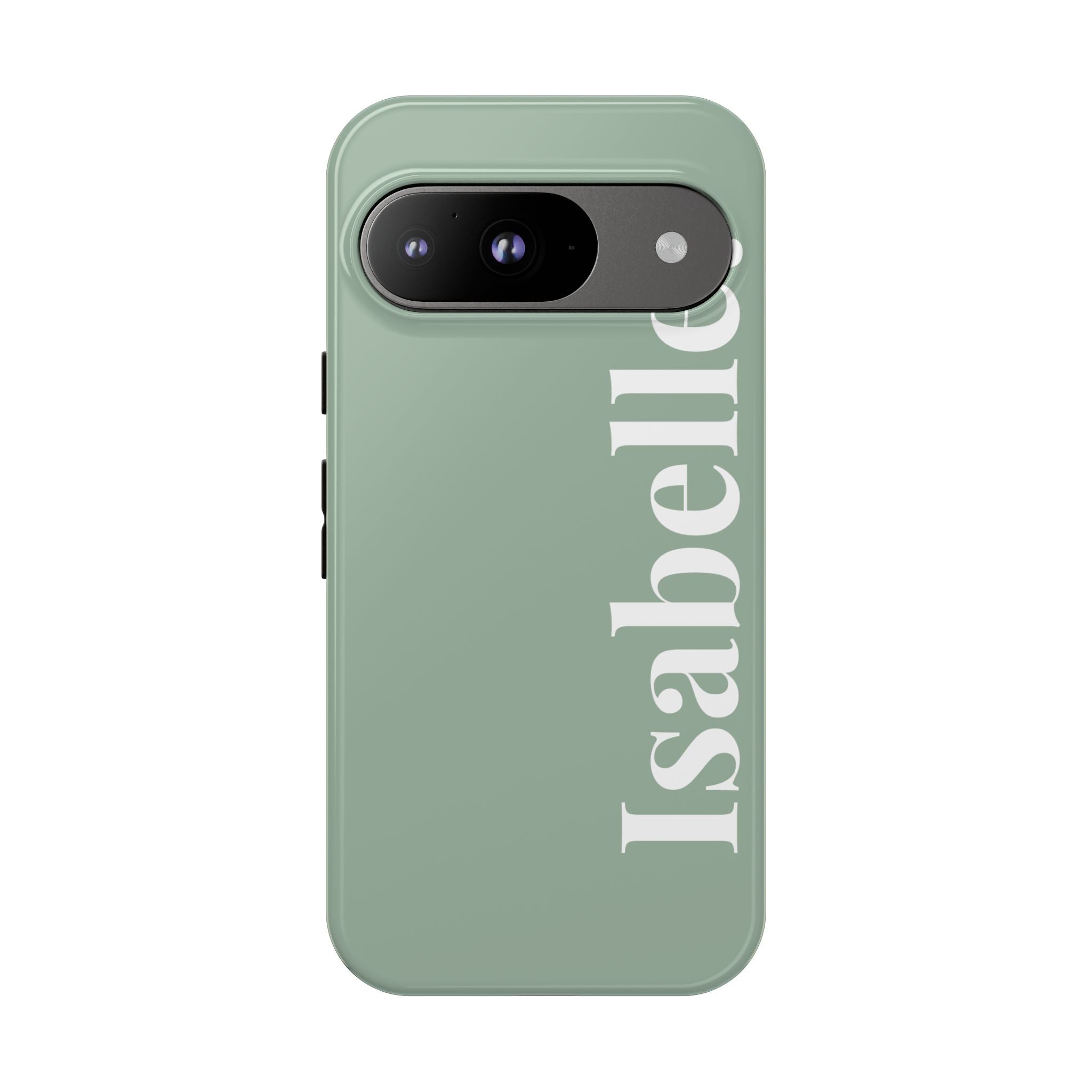 SALBEI BOLD NAME – Personalisierte Handyhülle mit Dual-Layer-Schutz
