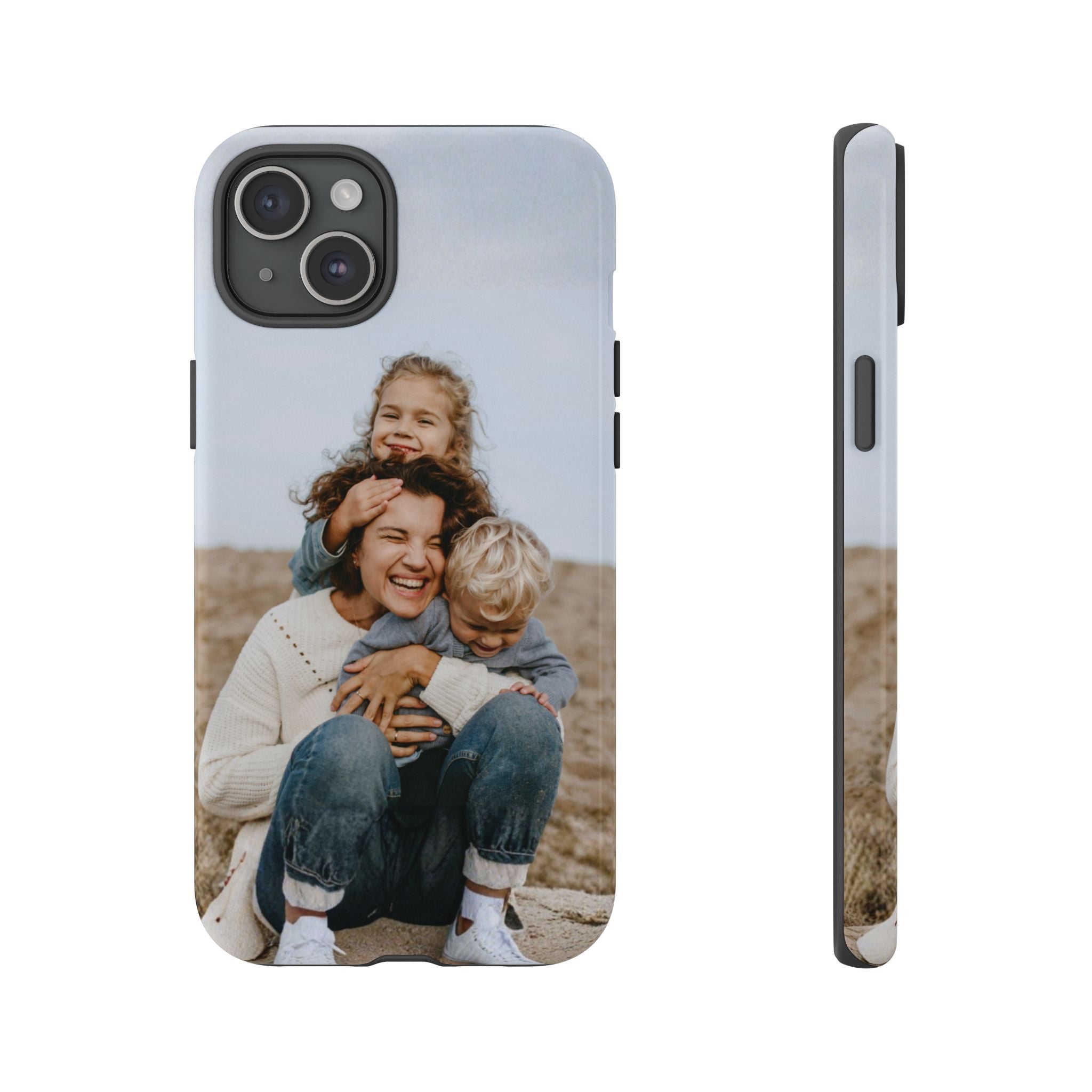 MOMENTS – Personalisierte Foto Handyhülle mit Dual-Layer-Schutz
