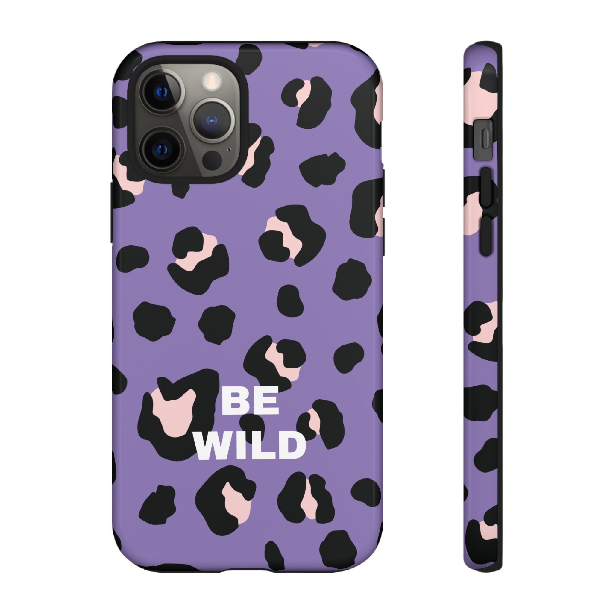 PURPLE LEO – Personalisierte Handyhülle mit Dual-Layer-Schutz