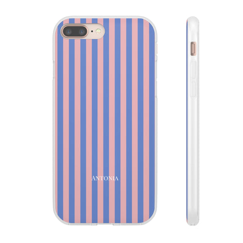 BLUE & BLUSH – Personalisierte Flex Handyhülle
