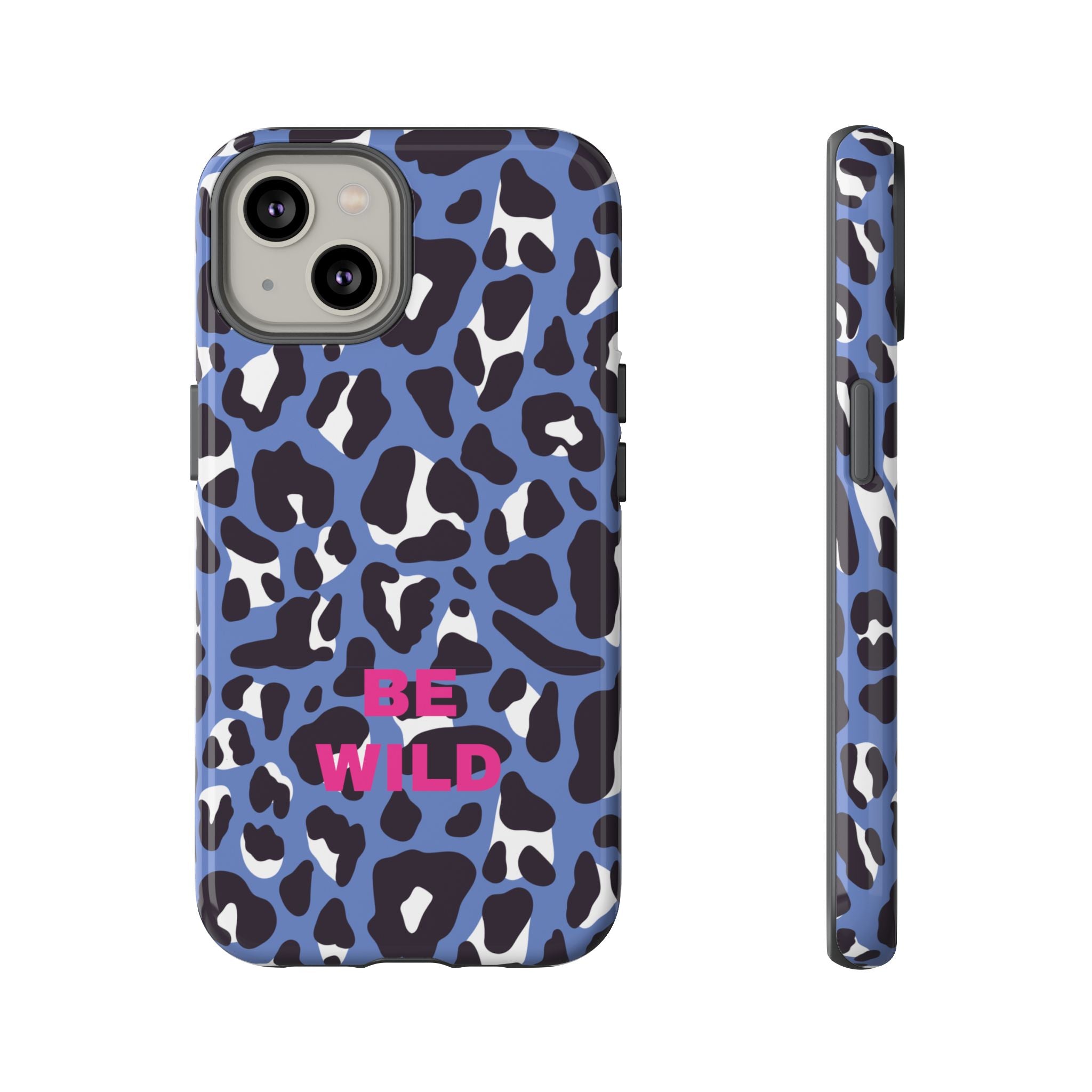 BLUE LEO – Personalisierte Handyhülle mit Dual-Layer-Schutz