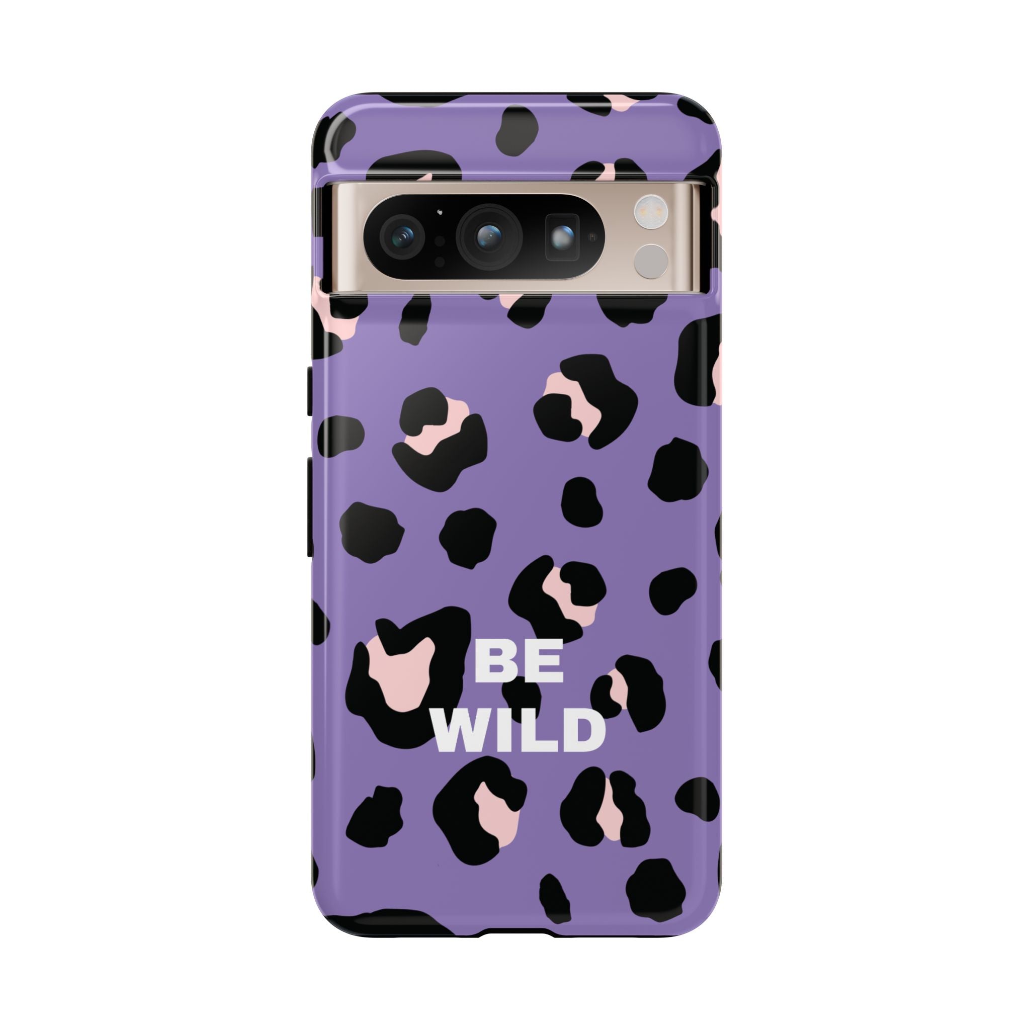 PURPLE LEO – Personalisierte Handyhülle mit Dual-Layer-Schutz