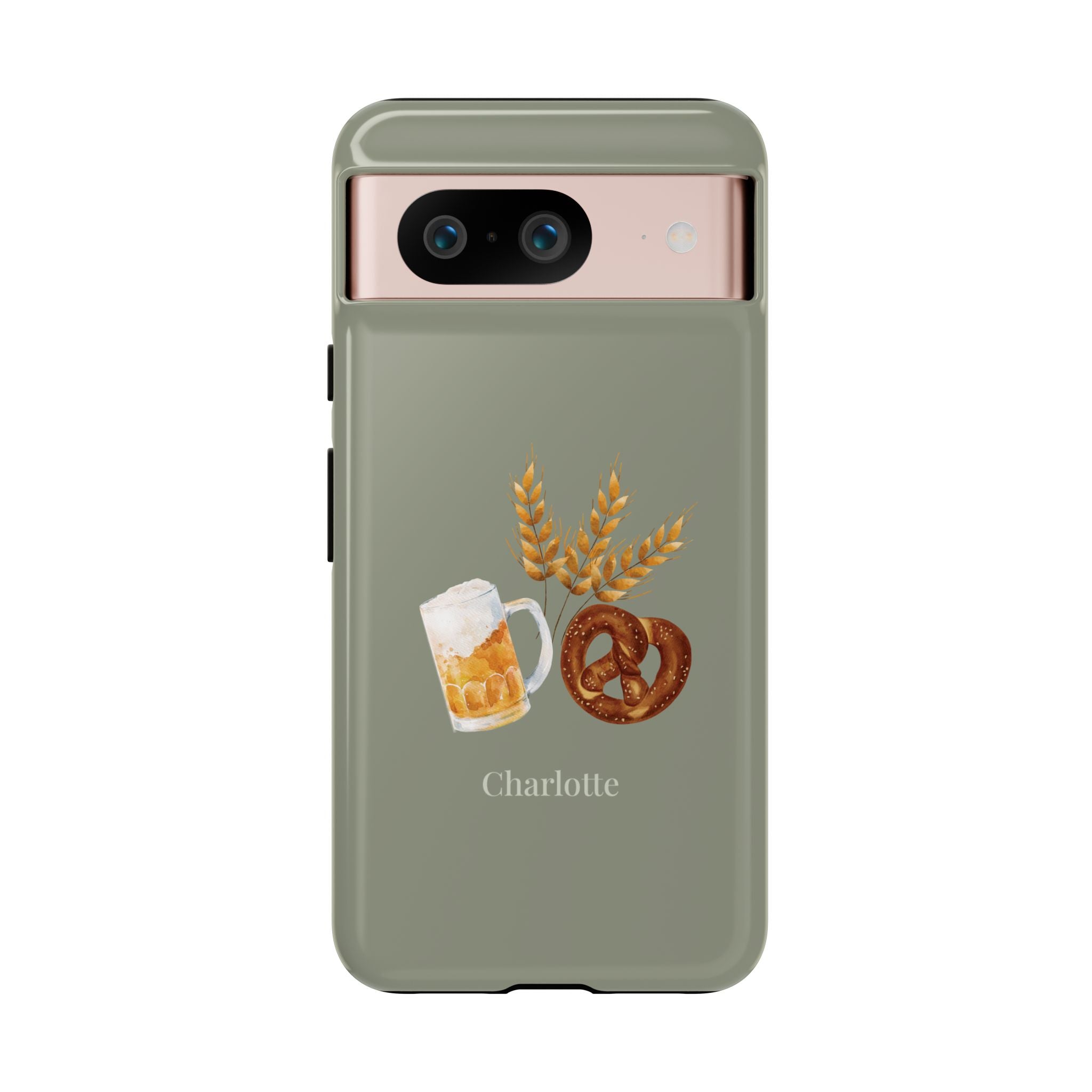 WIESN-SCHMANKERL SALBEI – Personalisierte Handyhülle mit Dual-Layer-Schutz