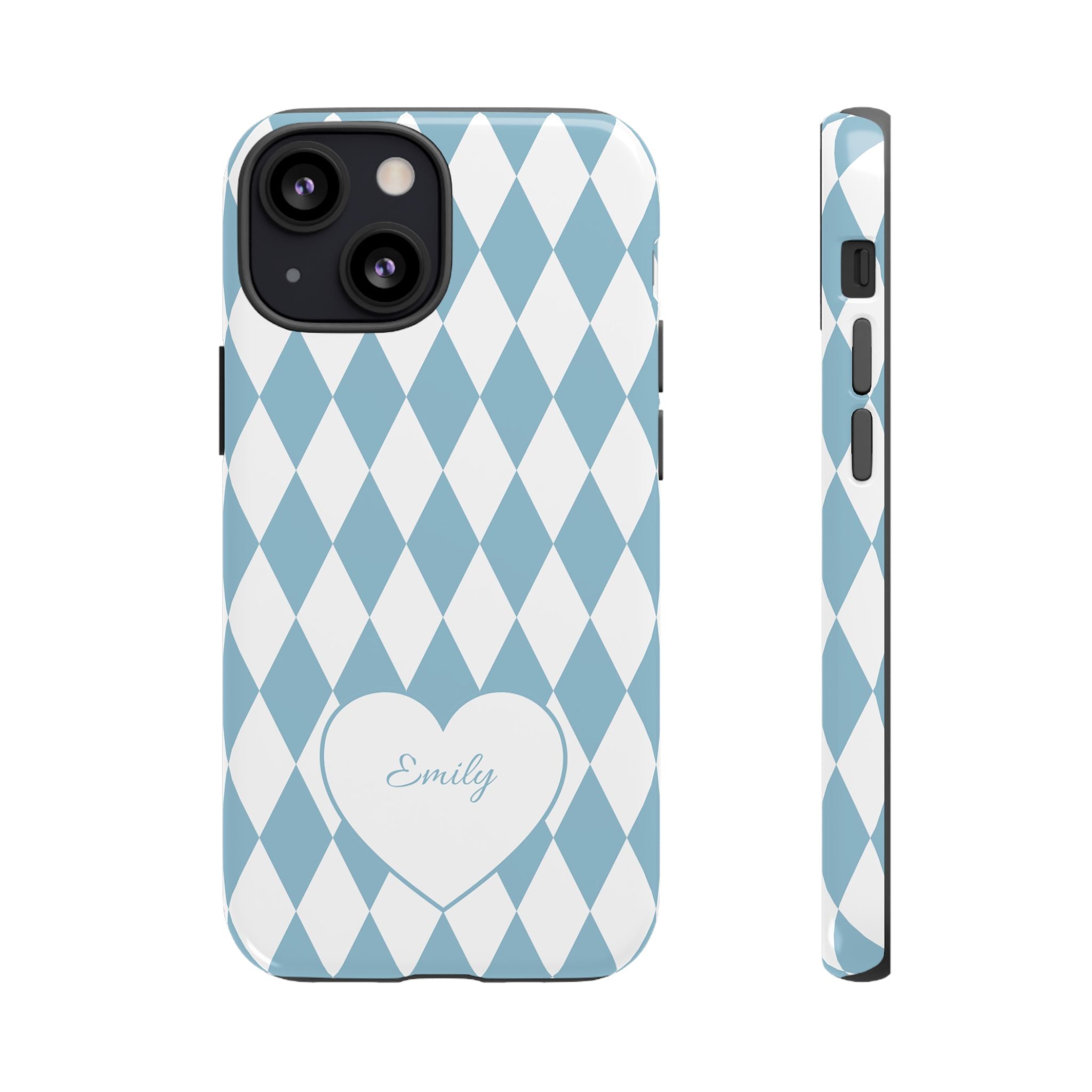 BAYERN HELLBLAU WEISS – Personalisierte Handyhülle mit Dual-Layer-Schutz