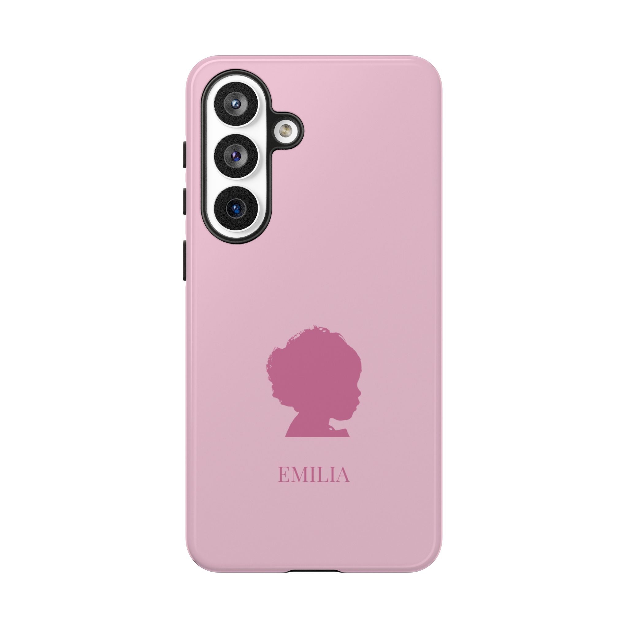 SILHOUETTE ROSE – Personalisierte Handyhülle mit Dual-Layer-Schutz