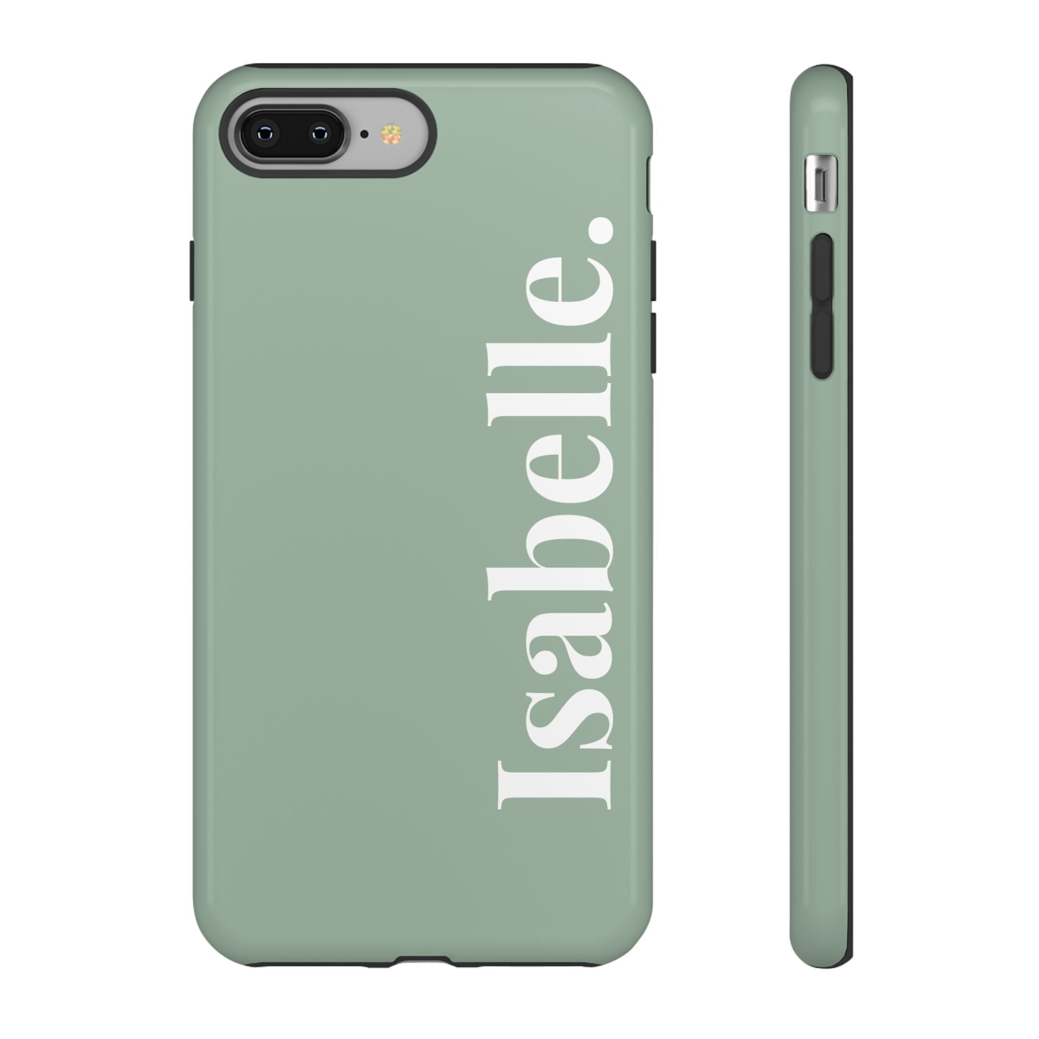 SALBEI BOLD NAME – Personalisierte Handyhülle mit Dual-Layer-Schutz