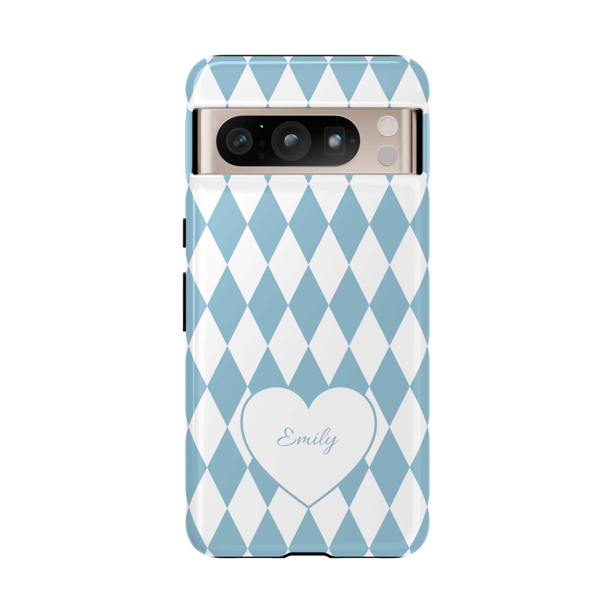 BAYERN HELLBLAU WEISS – Personalisierte Handyhülle mit Dual-Layer-Schutz
