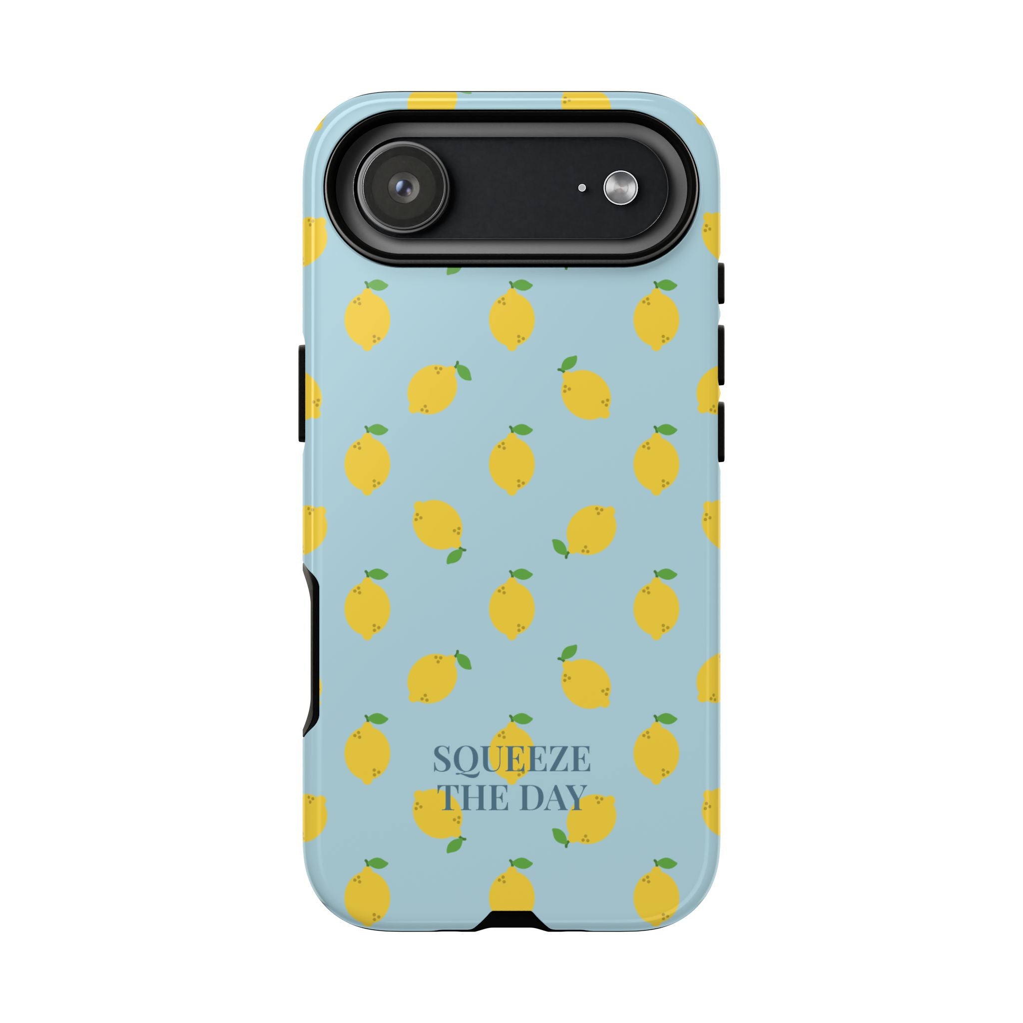 LEMONS BLUE SKY – Personalisierte Handyhülle mit Dual-Layer-Schutz