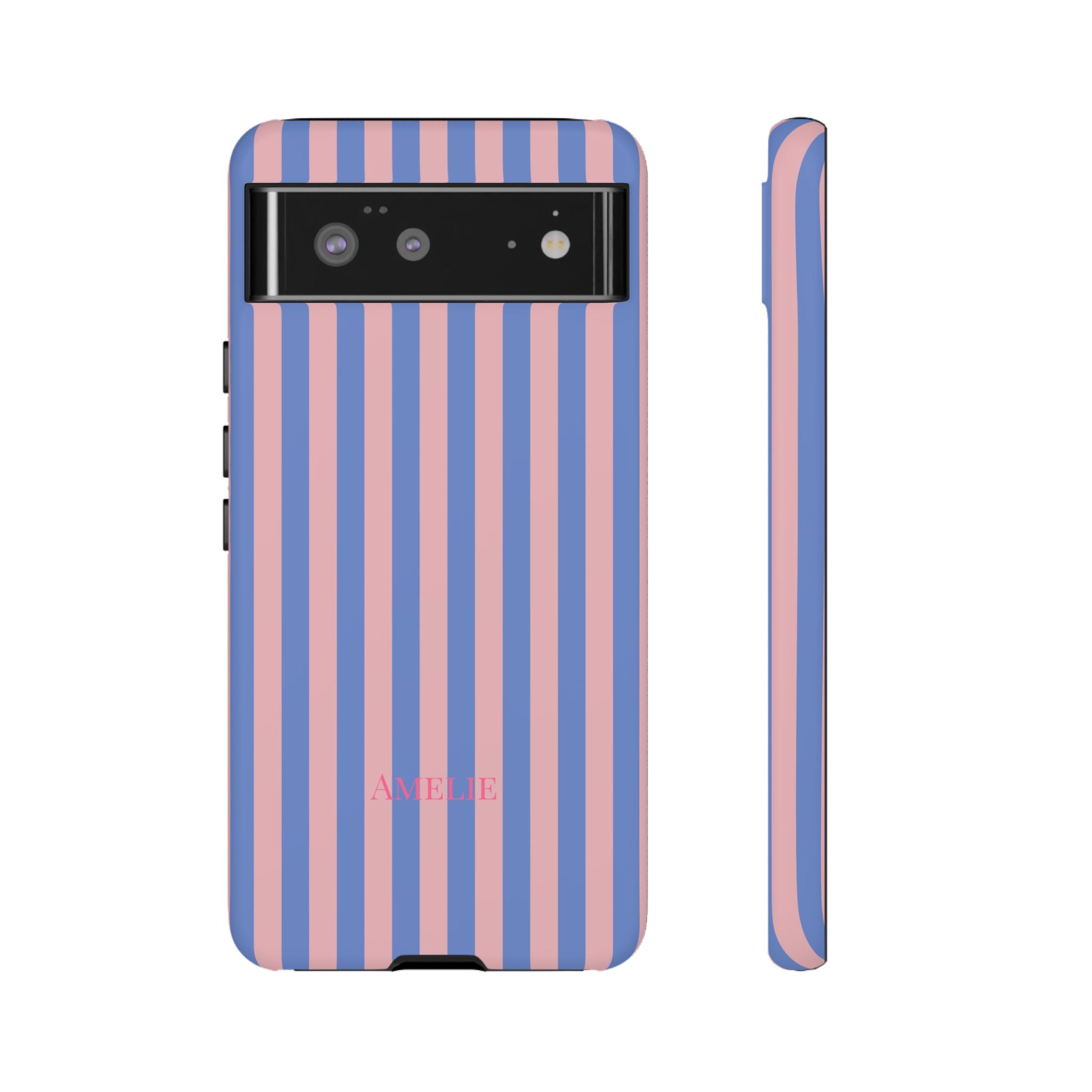 BLUSH & BLUE – Personalisierte Handyhülle mit Dual-Layer-Schutz