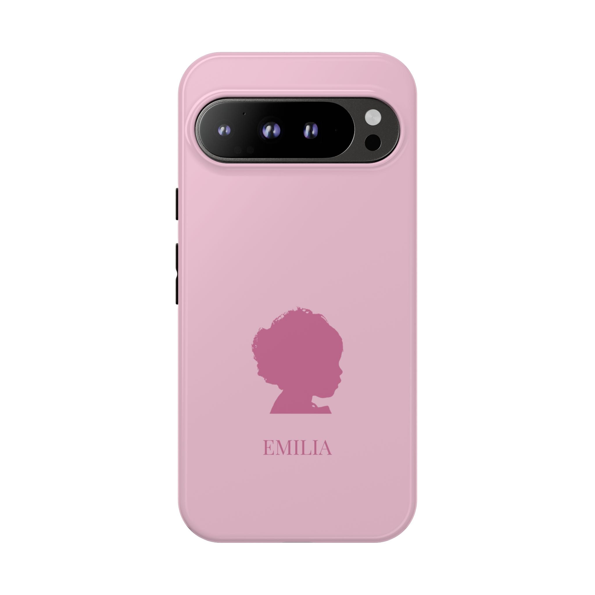 SILHOUETTE ROSE – Personalisierte Handyhülle mit Dual-Layer-Schutz