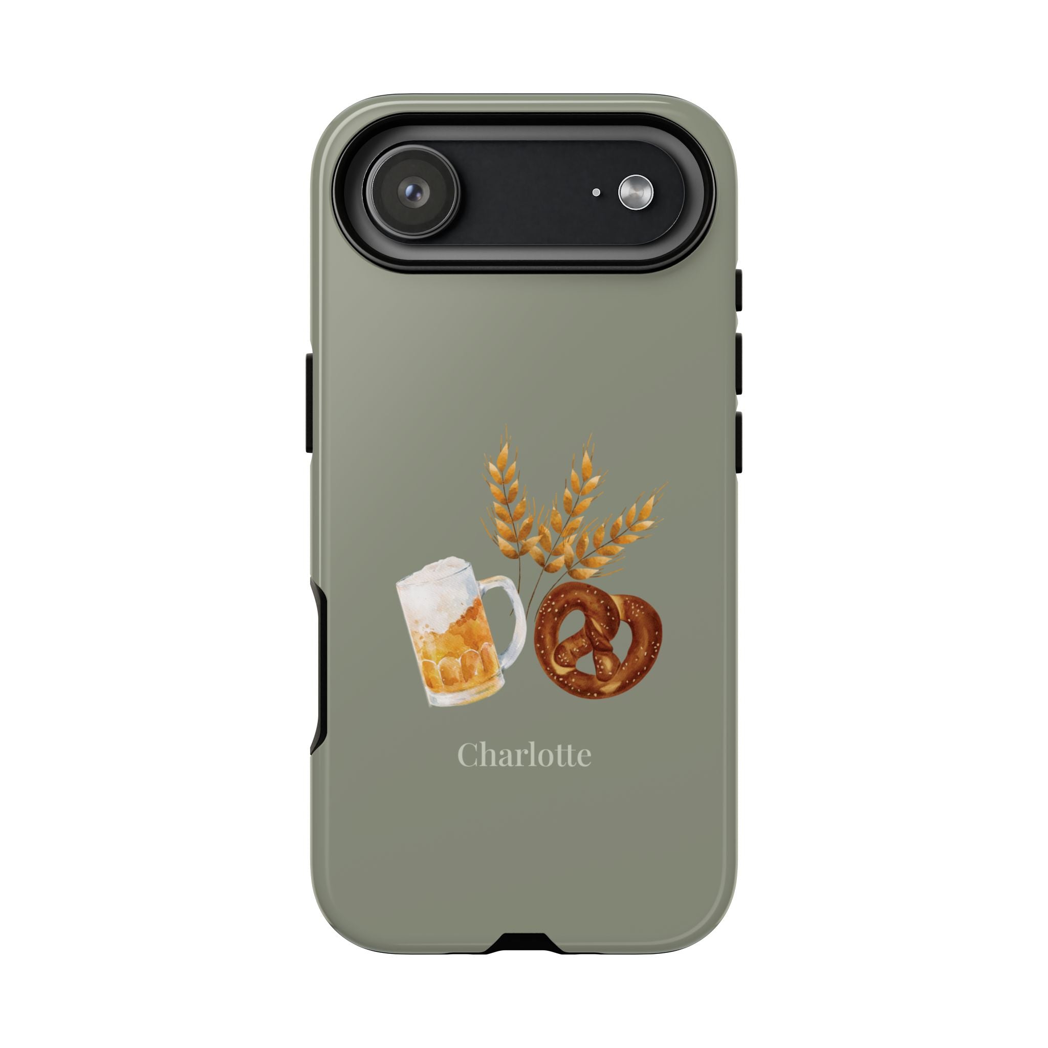 WIESN-SCHMANKERL SALBEI – Personalisierte Handyhülle mit Dual-Layer-Schutz