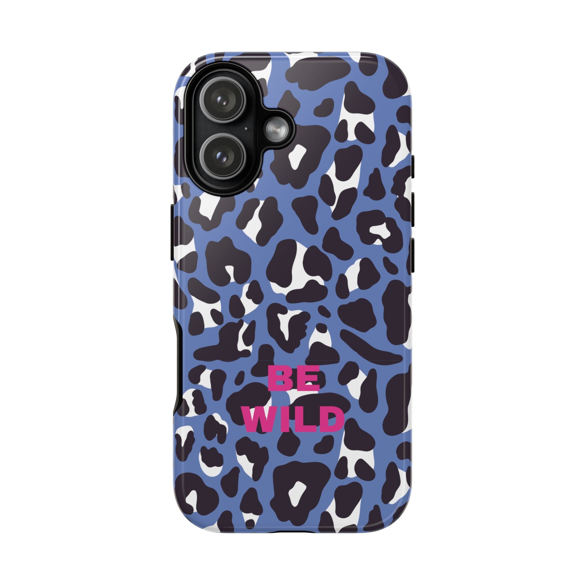 BLUE LEO – Personalisierte Handyhülle mit Dual-Layer-Schutz