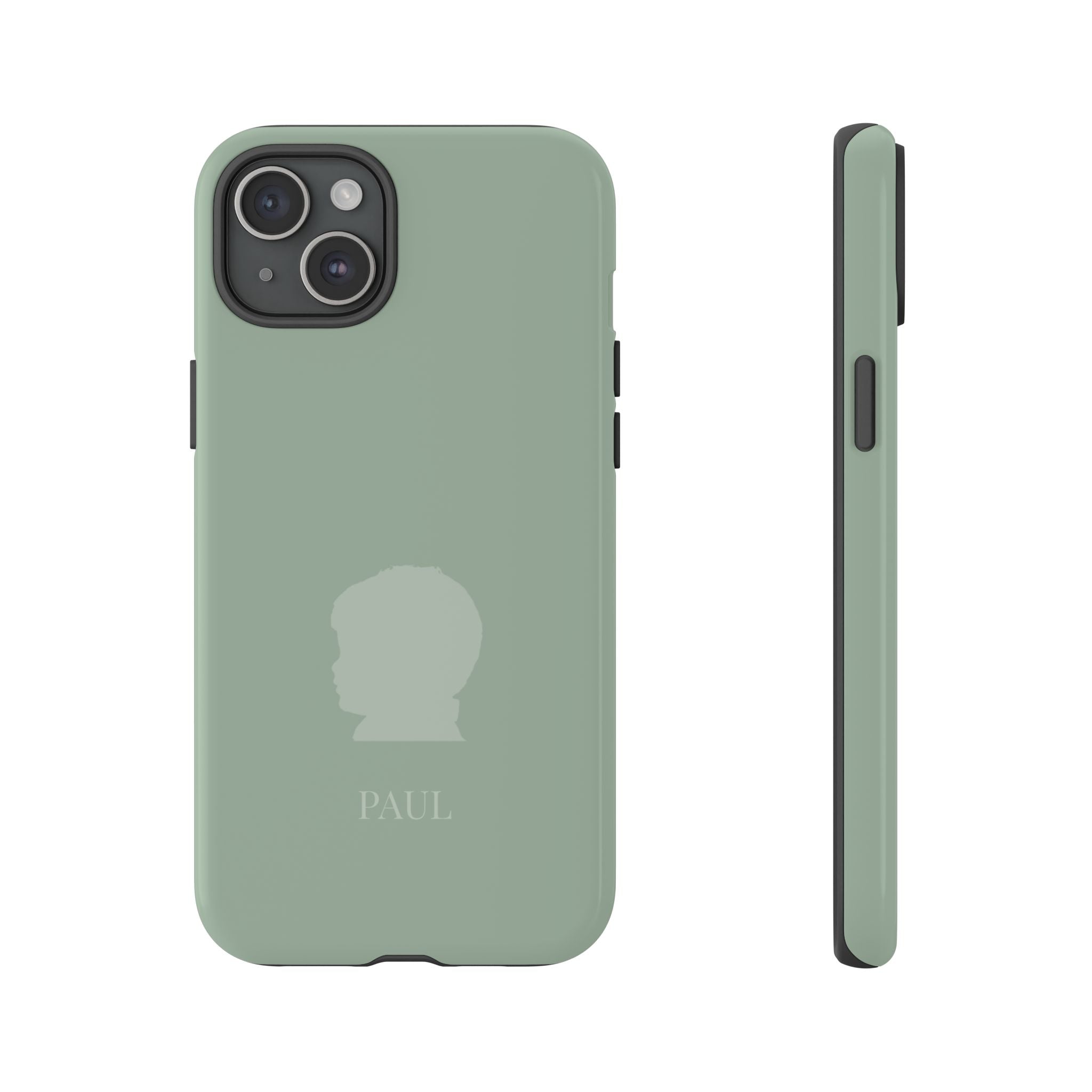 SILHOUETTE SALBEI – Personalisierte Handyhülle mit Dual-Layer-Schutz