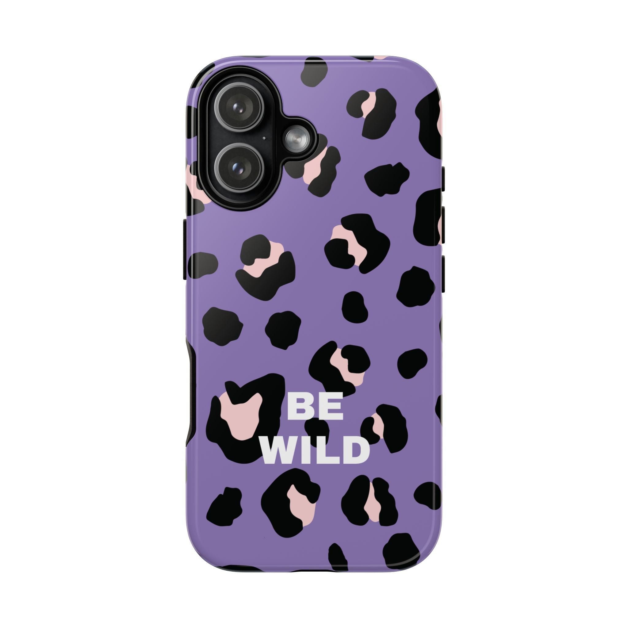 PURPLE LEO – Personalisierte Handyhülle mit Dual-Layer-Schutz
